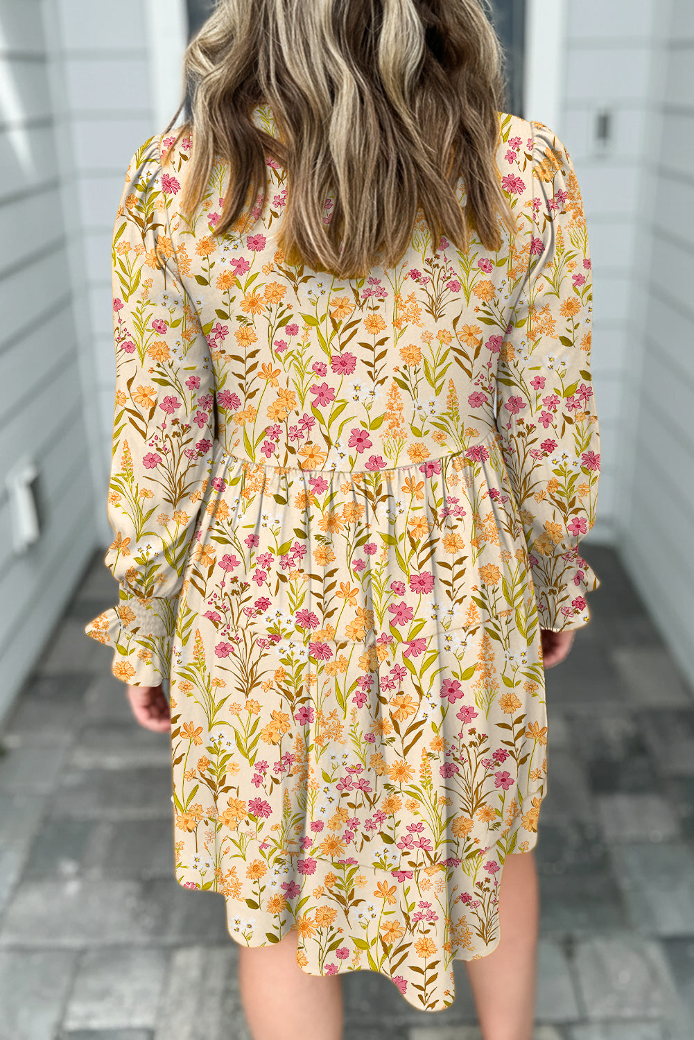 Soft Meadow Babydoll Dress