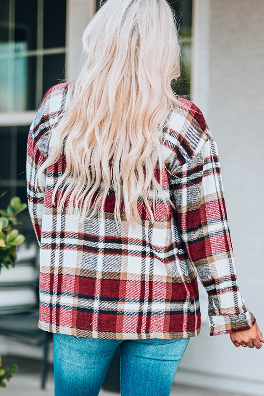 The Merry Plaid Shacket