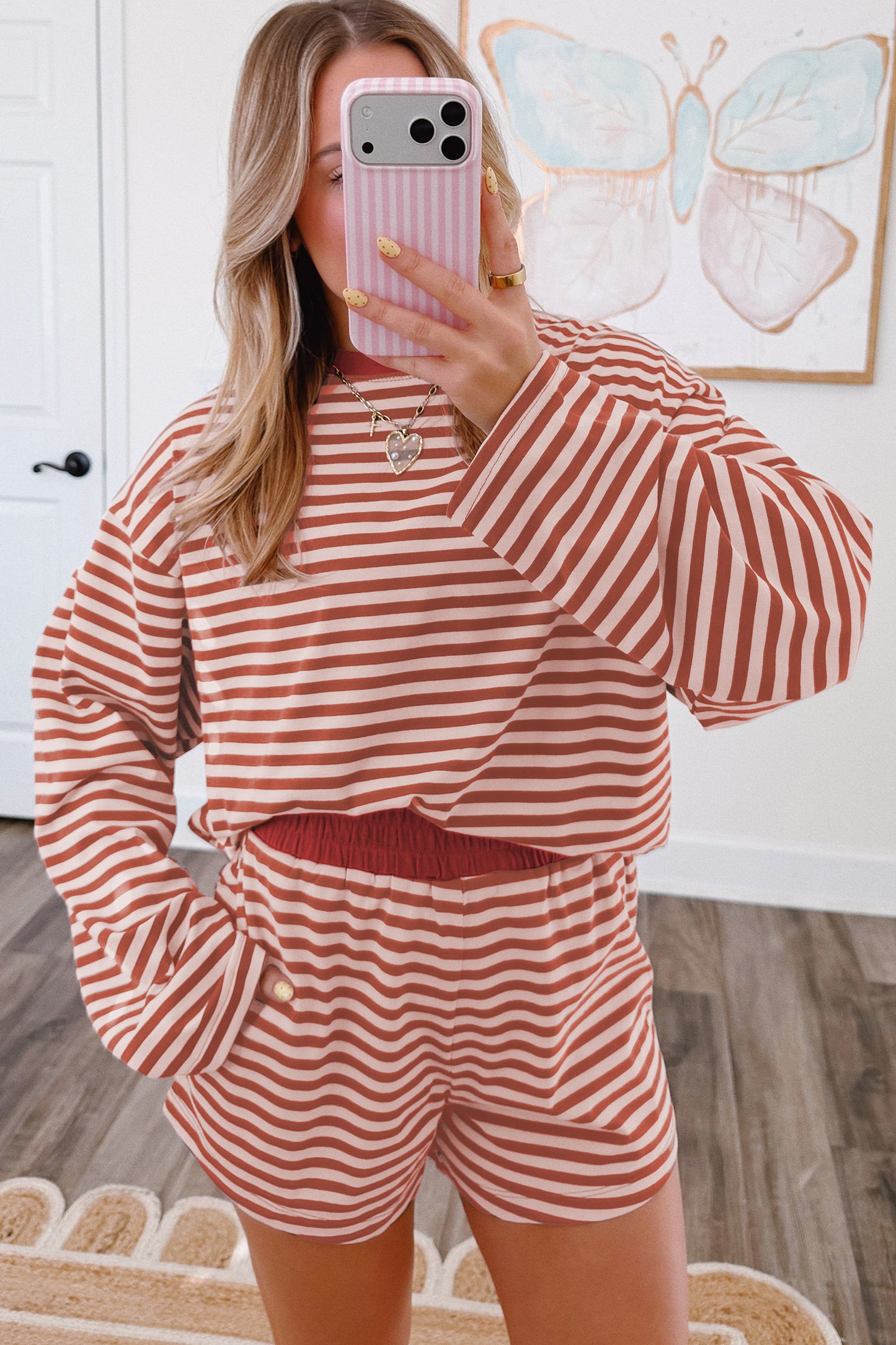 Rosé Retreat Short Set