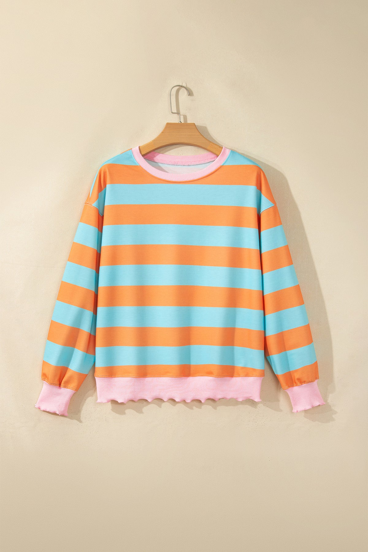 The Sorbet Stripe Pullover