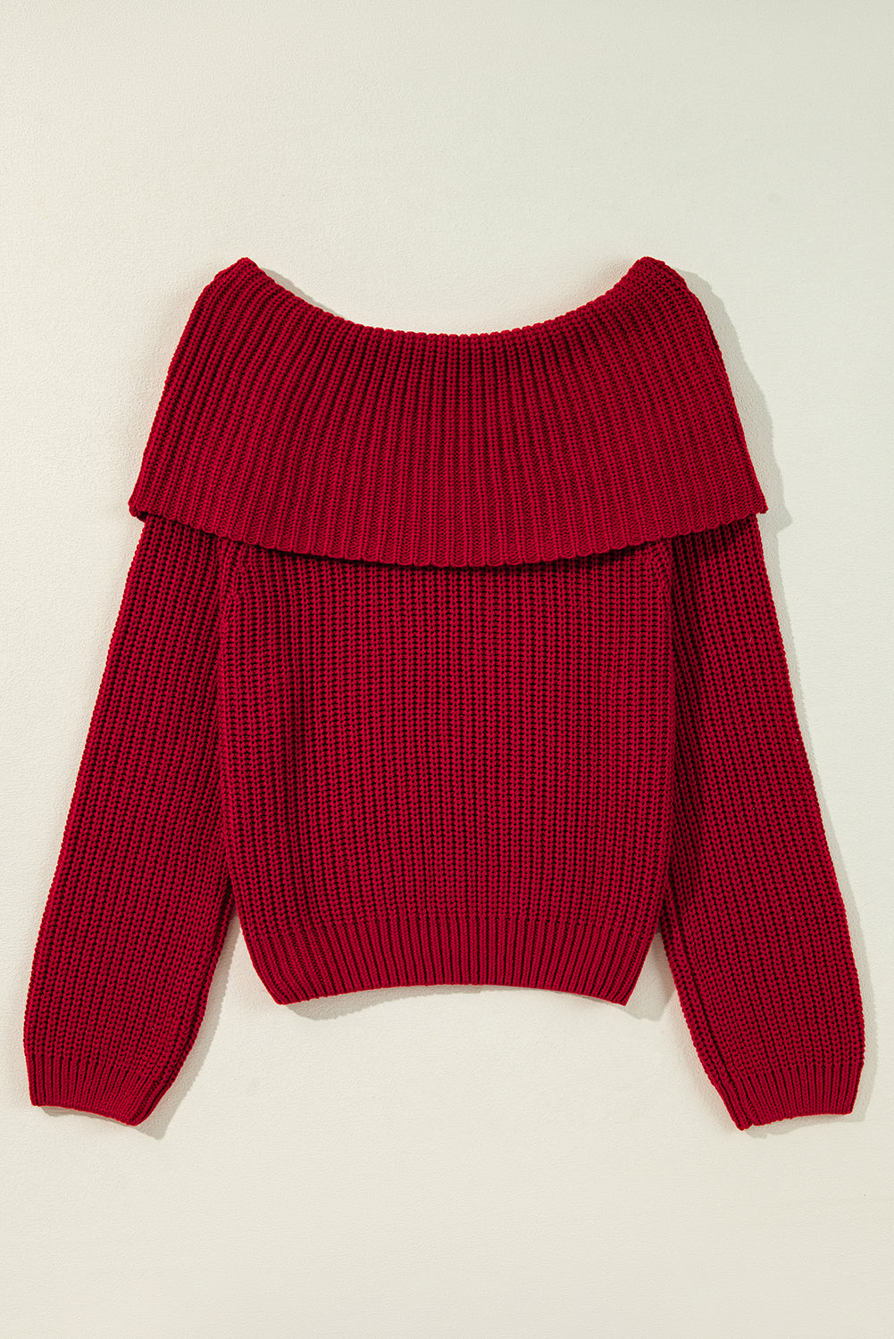 The Holiday Crush Off-Shoulder Knit