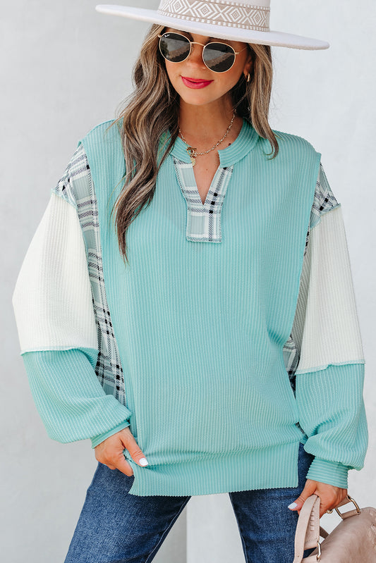 Aspen Breeze Patchwork Top