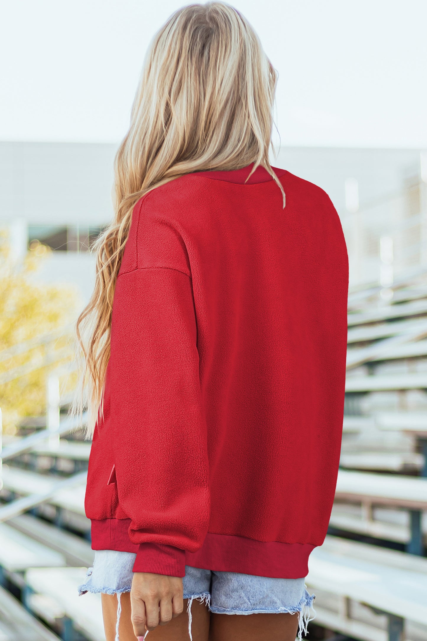 Classic Crimson Cozy Crew