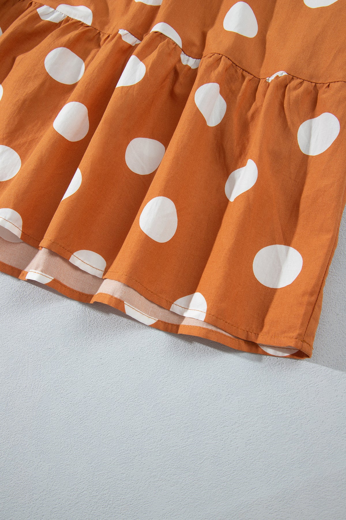 The Caramel Confetti Mini Dress