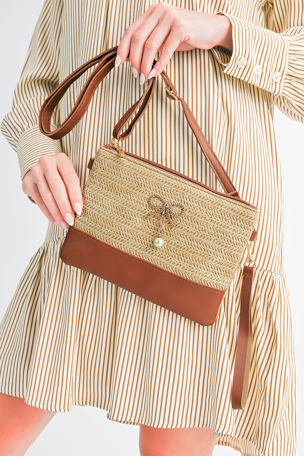 Charleston Charm Woven Crossbody