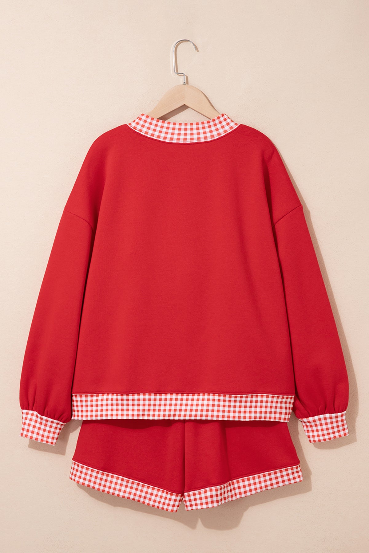 The Red Check Social Set