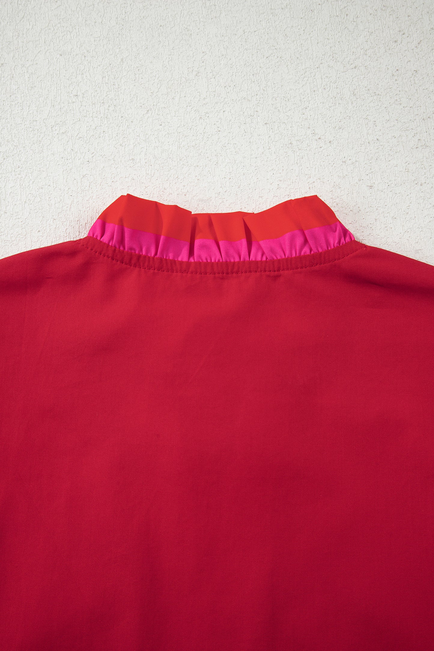 Cherry Pop Ruffle Sleeve Blouse