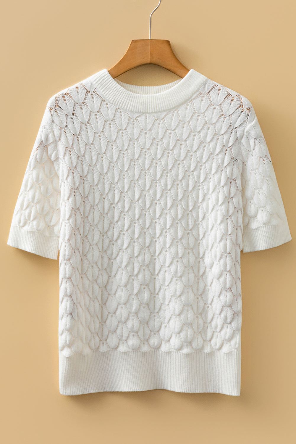 Heirloom Knit Short Sleeve Sweater