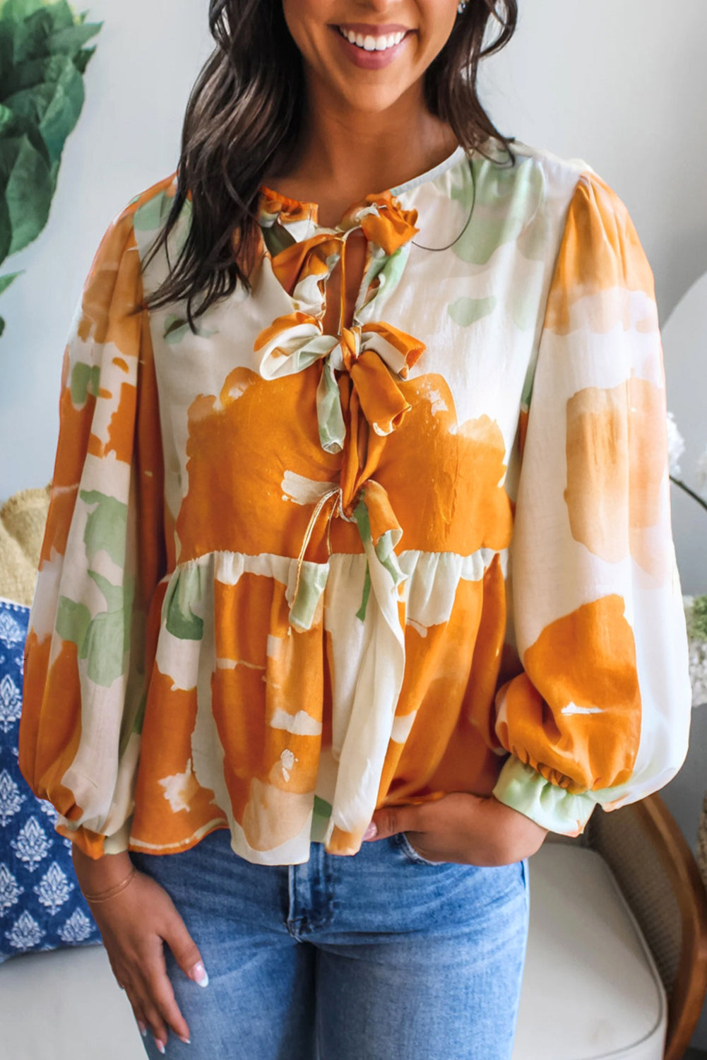 Sunset Garden Blouse