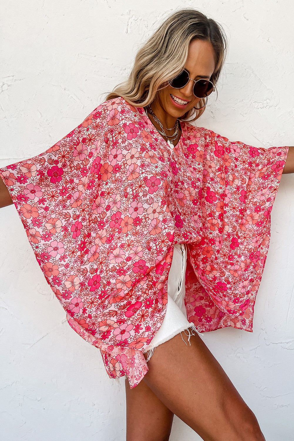 The Petal Parade Flutter Top