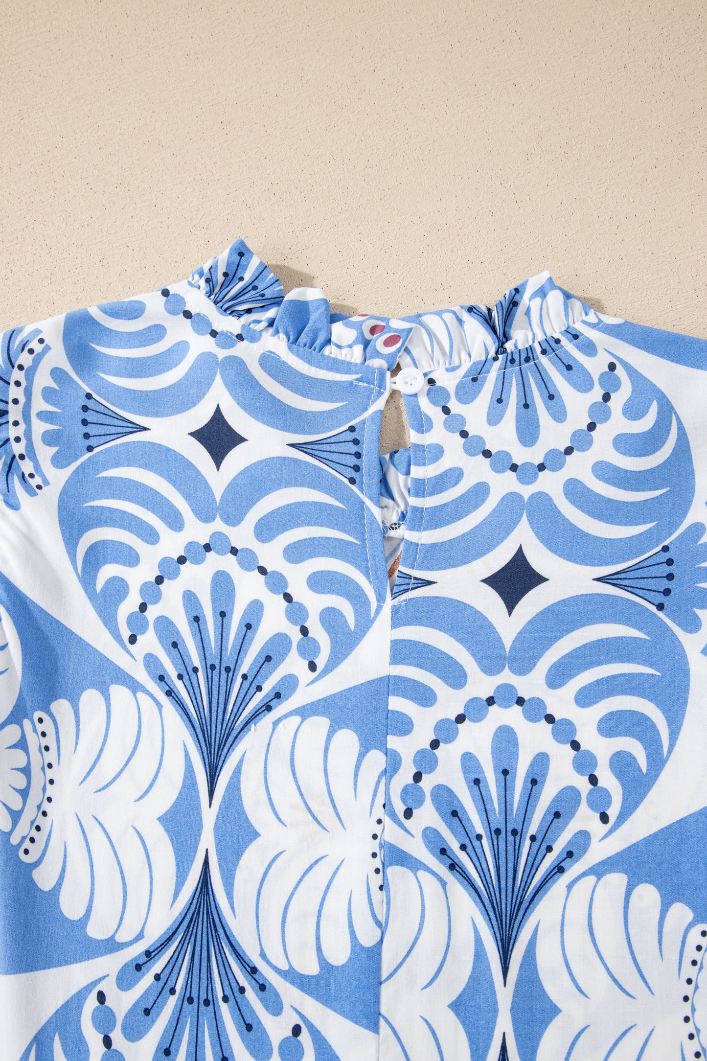 Santorini Skies Midi Dress