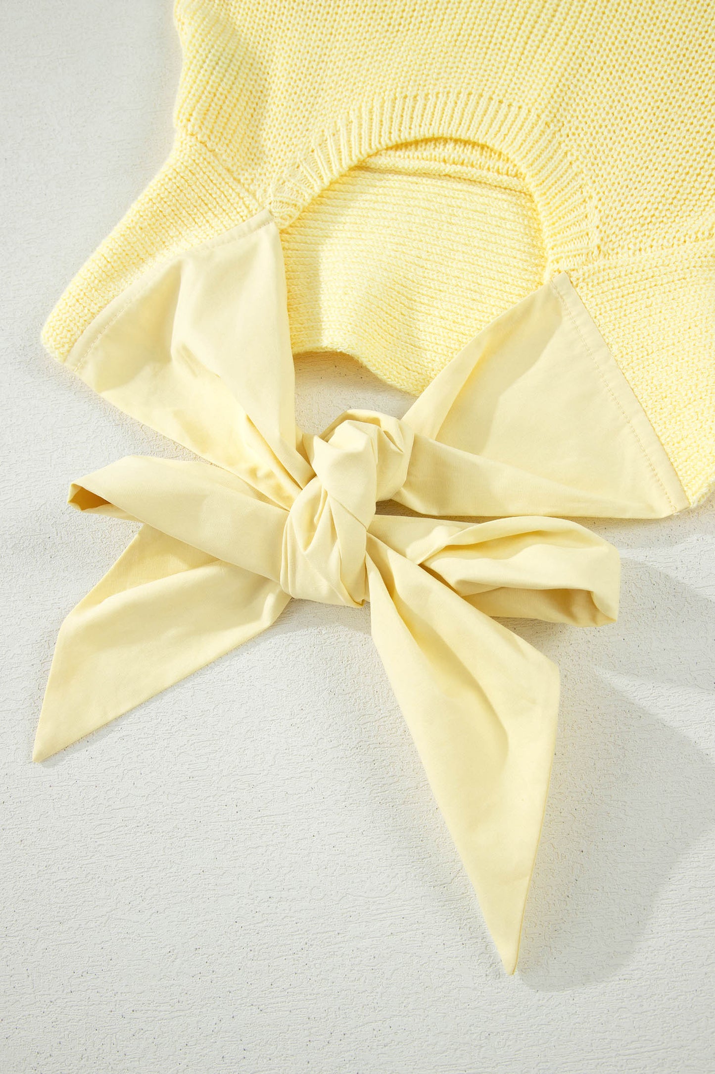 Buttercup Bow Knit Tank