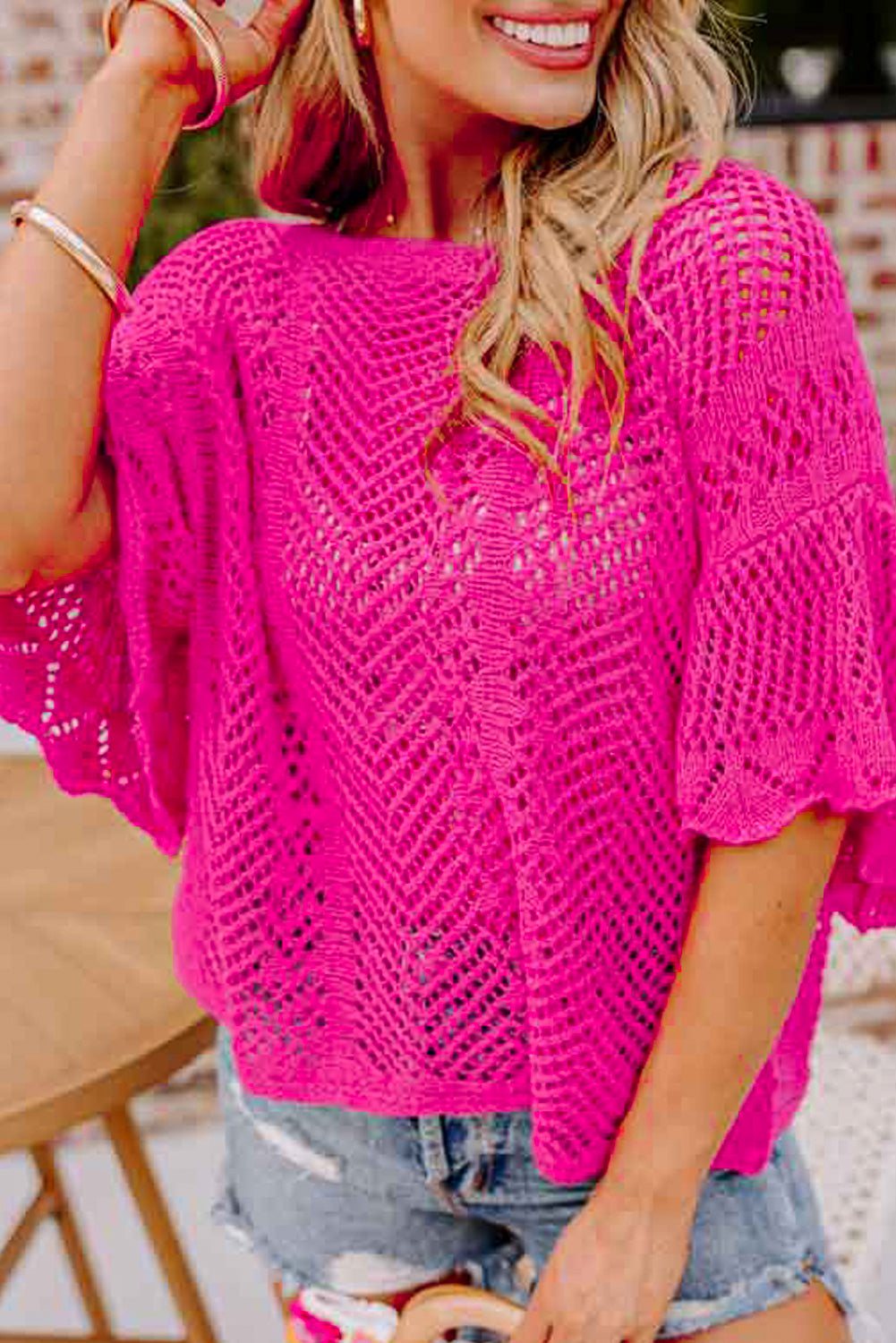 Electric Breeze Knit Top