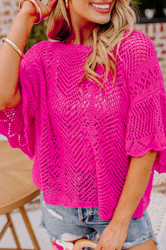 Electric Breeze Knit Top