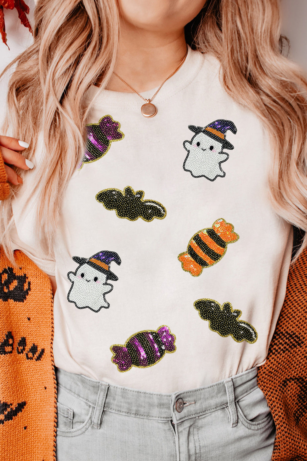 Halloween Treat Sparkle Tee