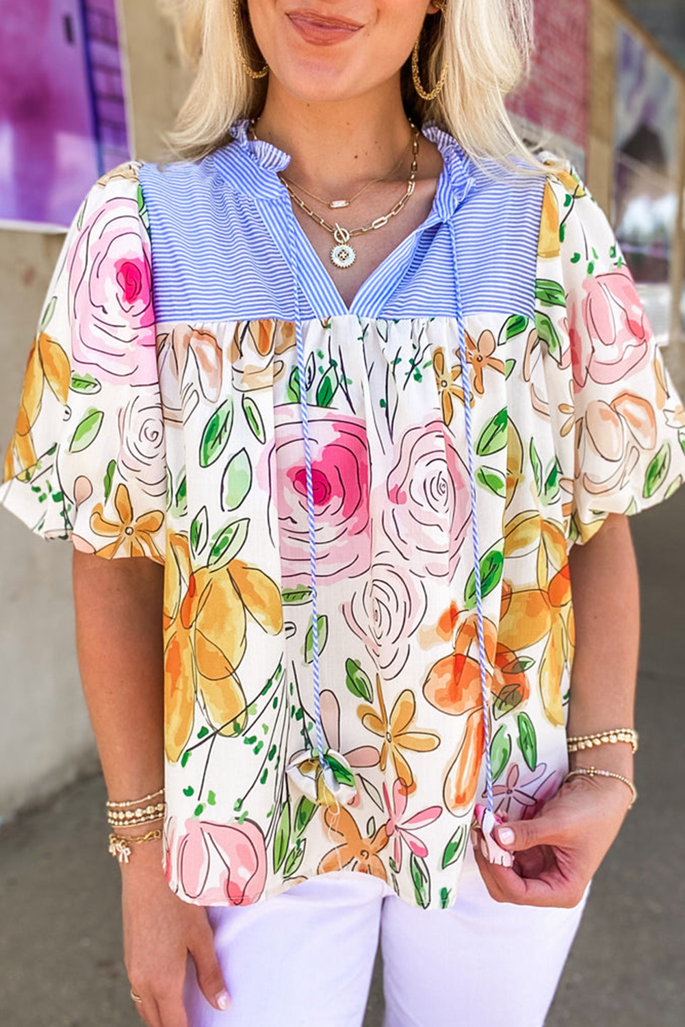 The Garden Party Darling Blouse
