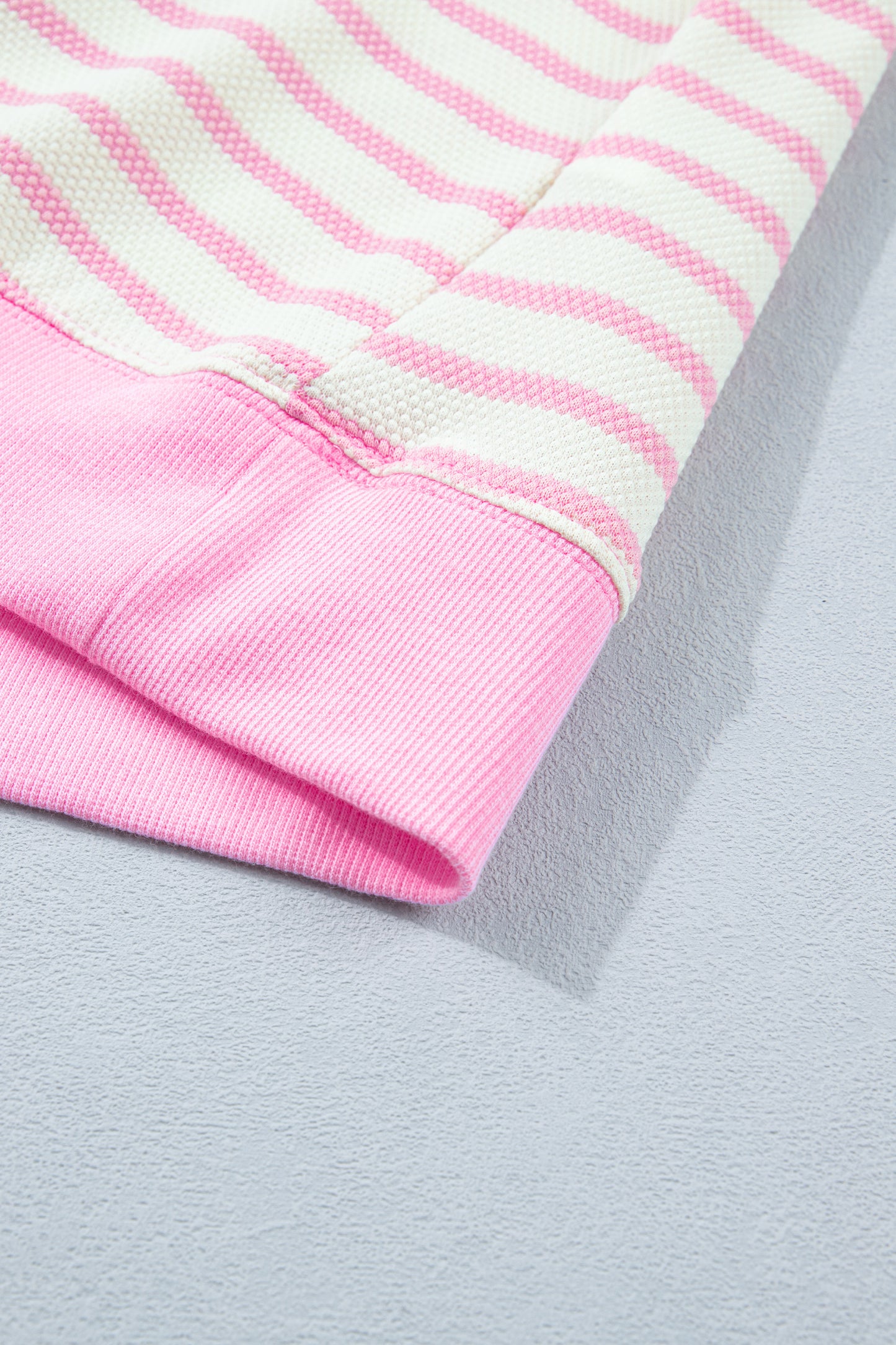 Strawberry Cream Ruffle Knit