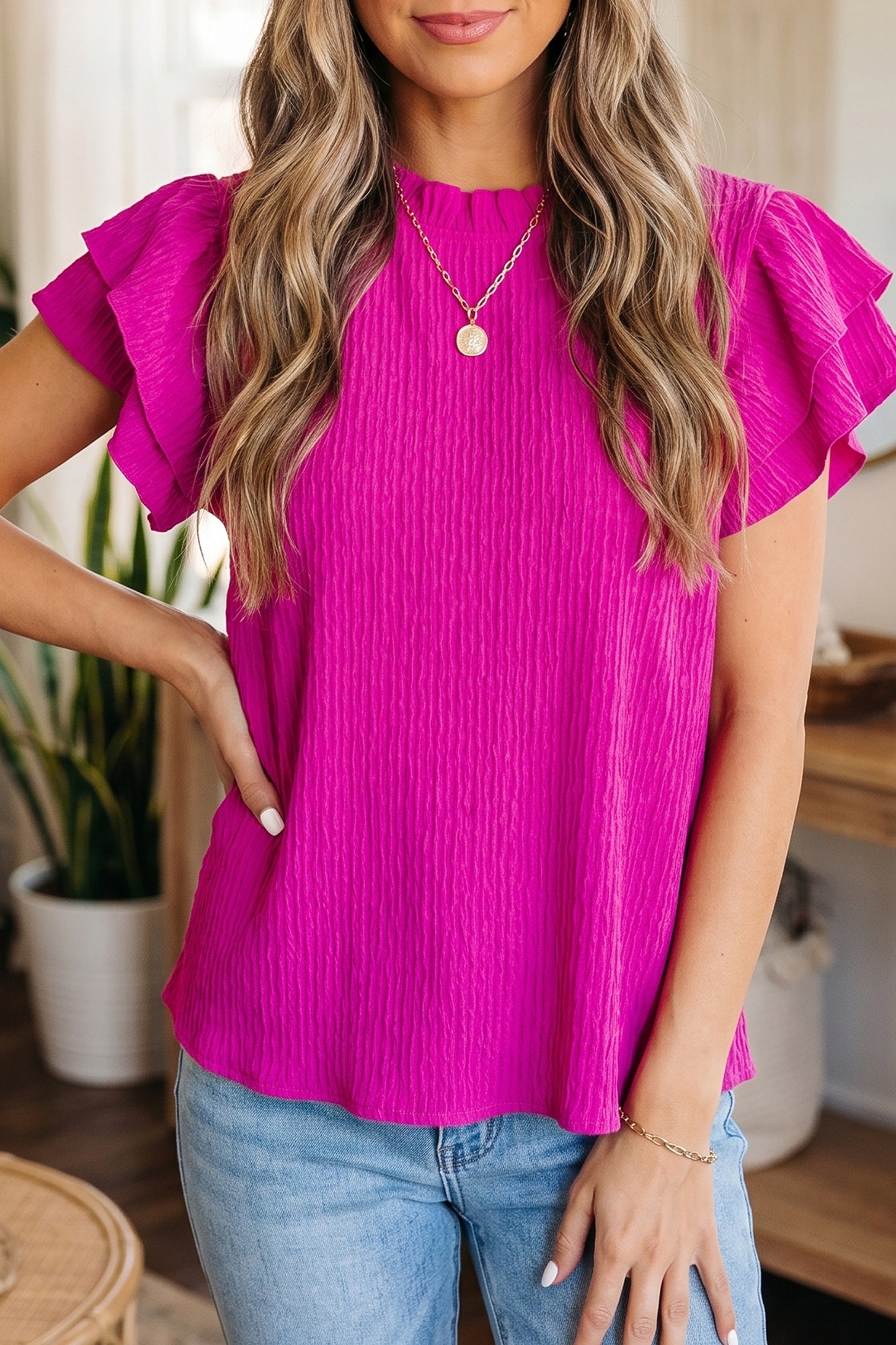 The Sunset Soirée Blouse