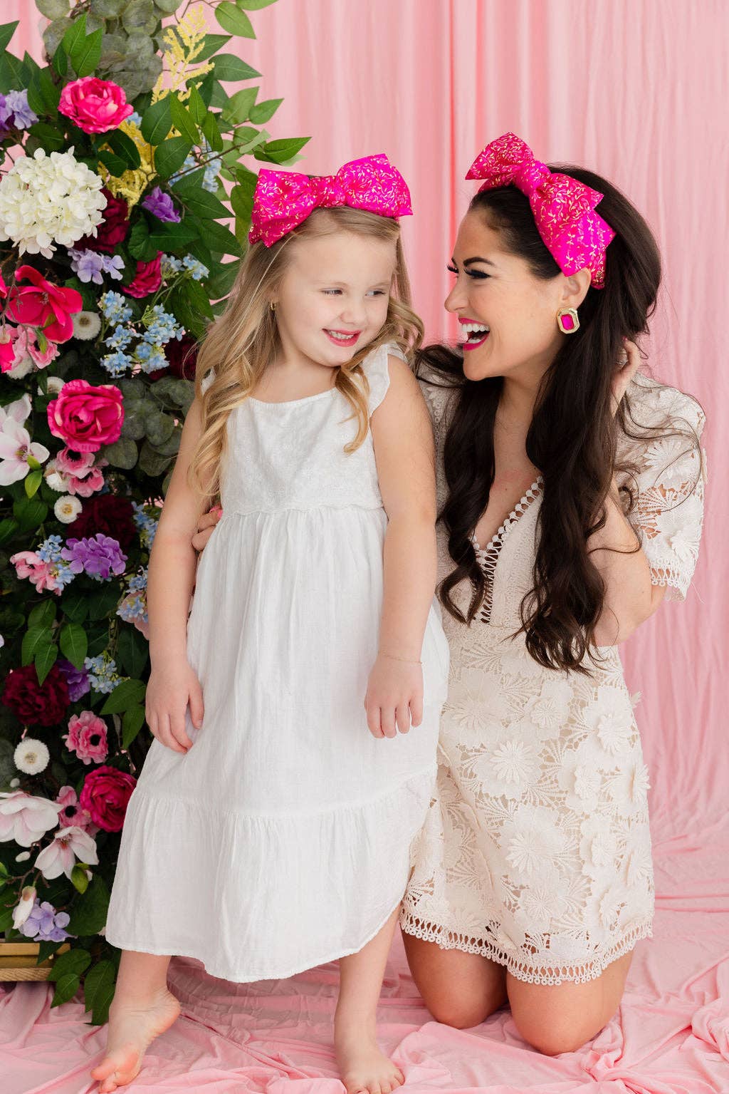Pink Champagne Bloom Headband