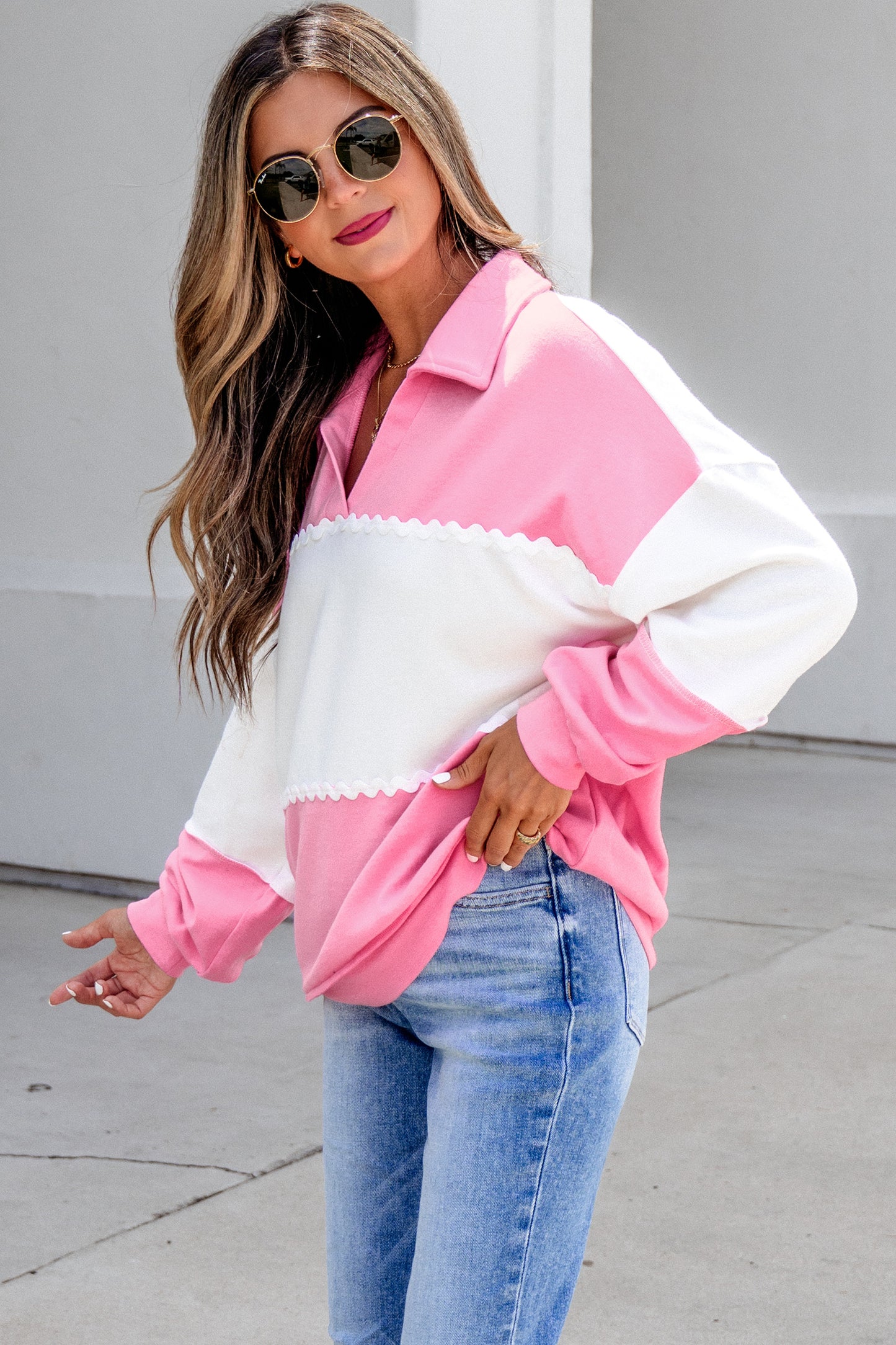 The Pink & Proper Pullover