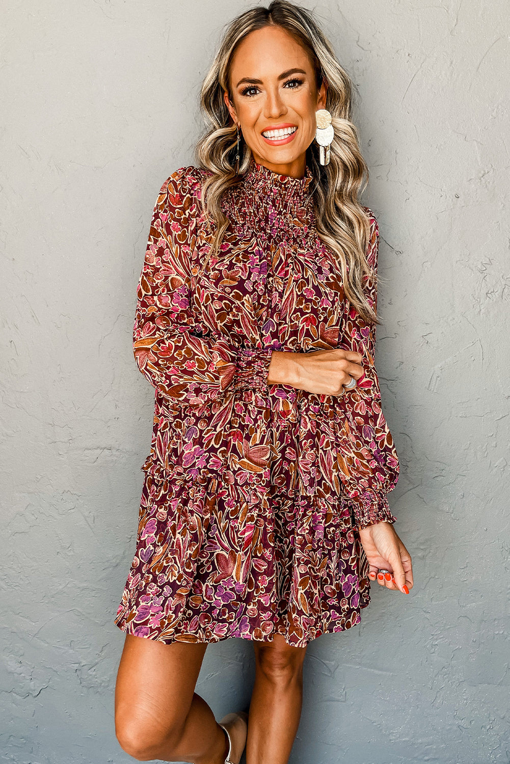 Floral Reverie Luxe Dress