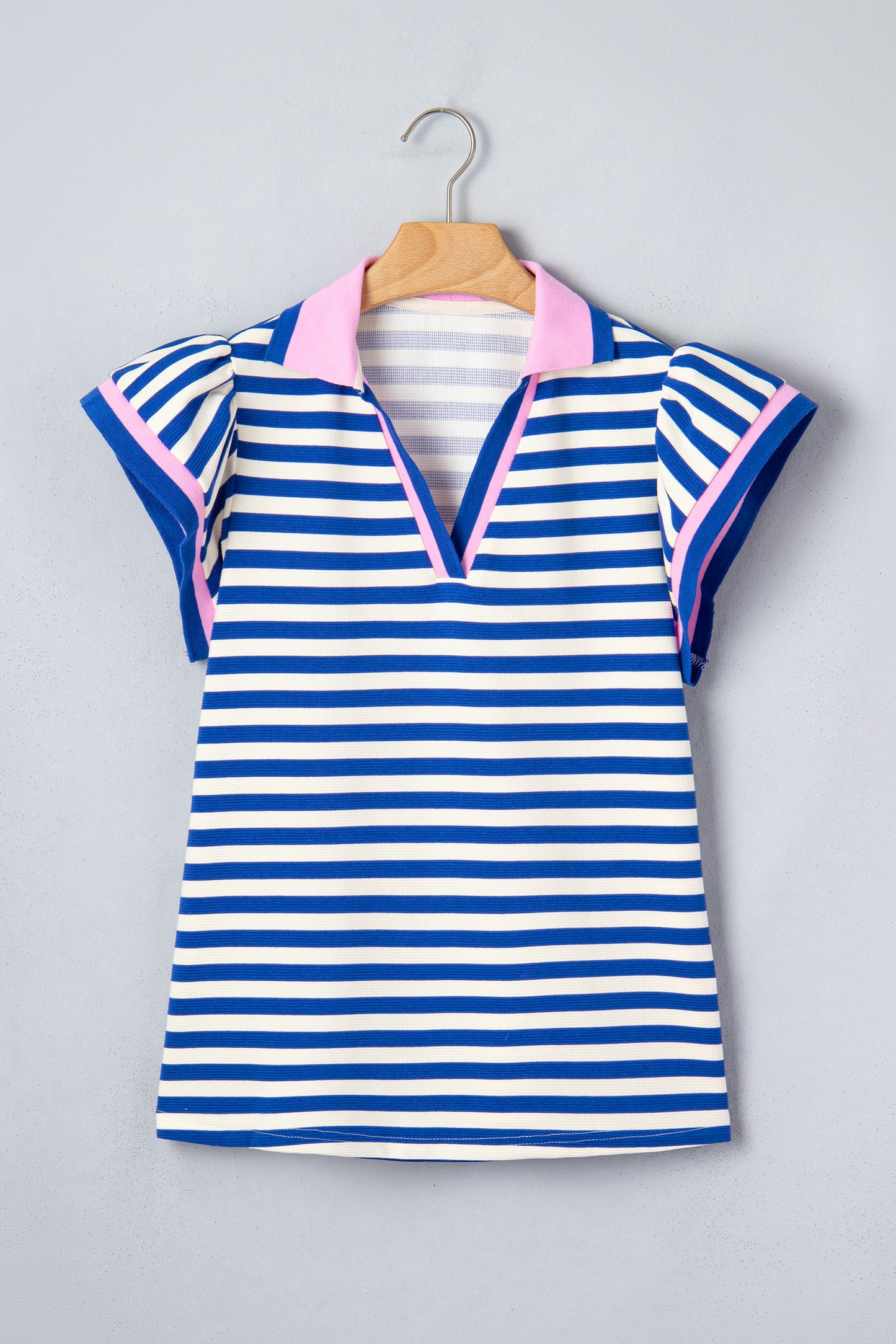 Coastal Cabana Flutter Top