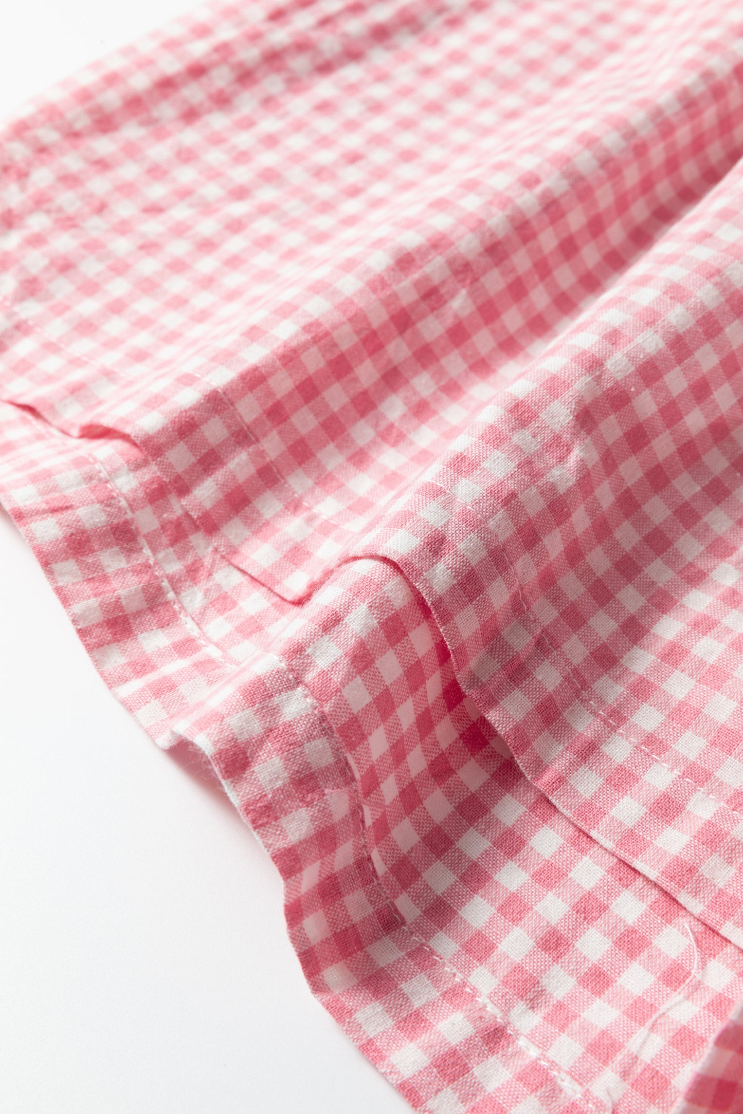 Pink Picnic Gingham Shorts