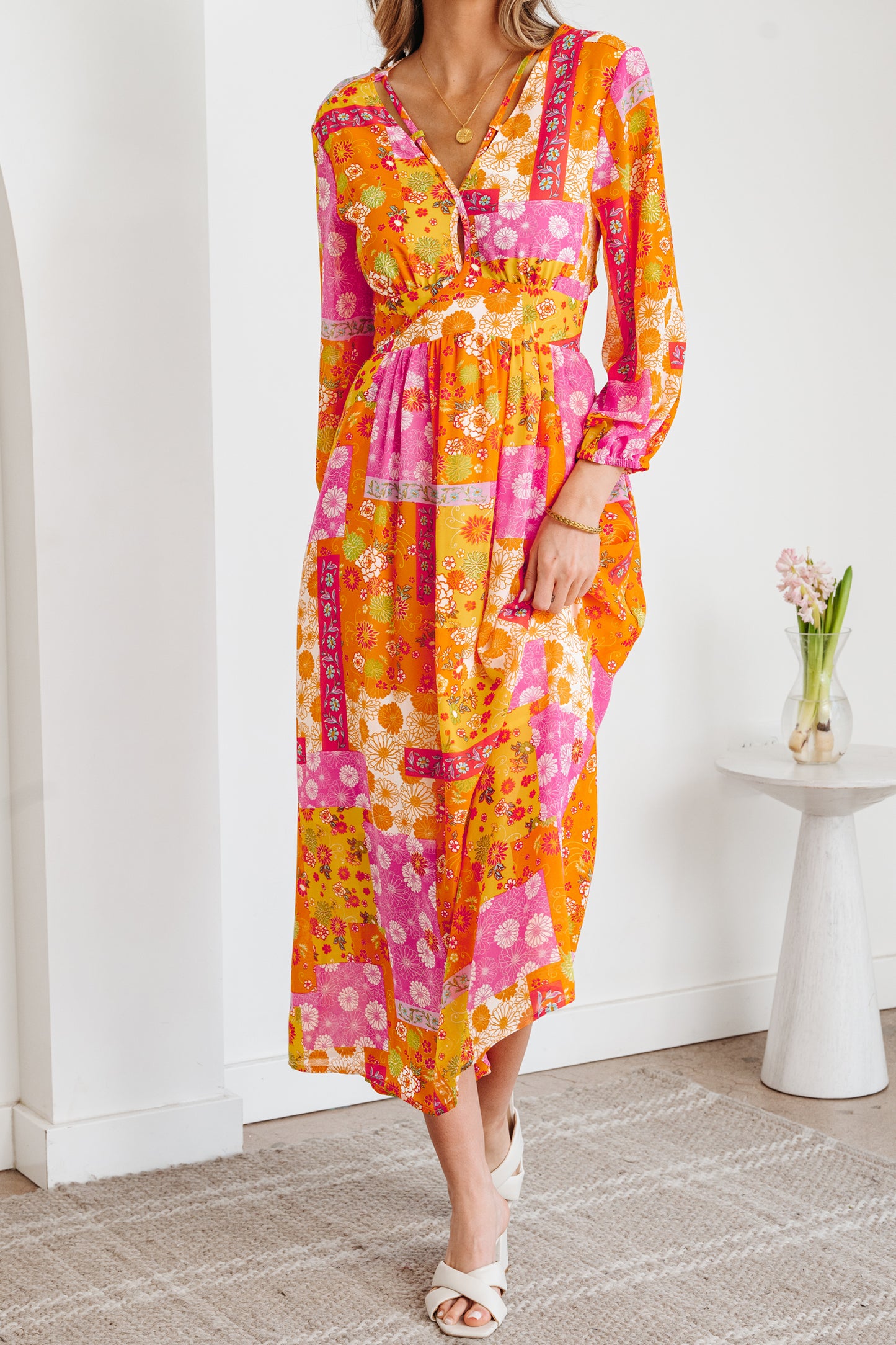 Marigold Patchwork Maxi