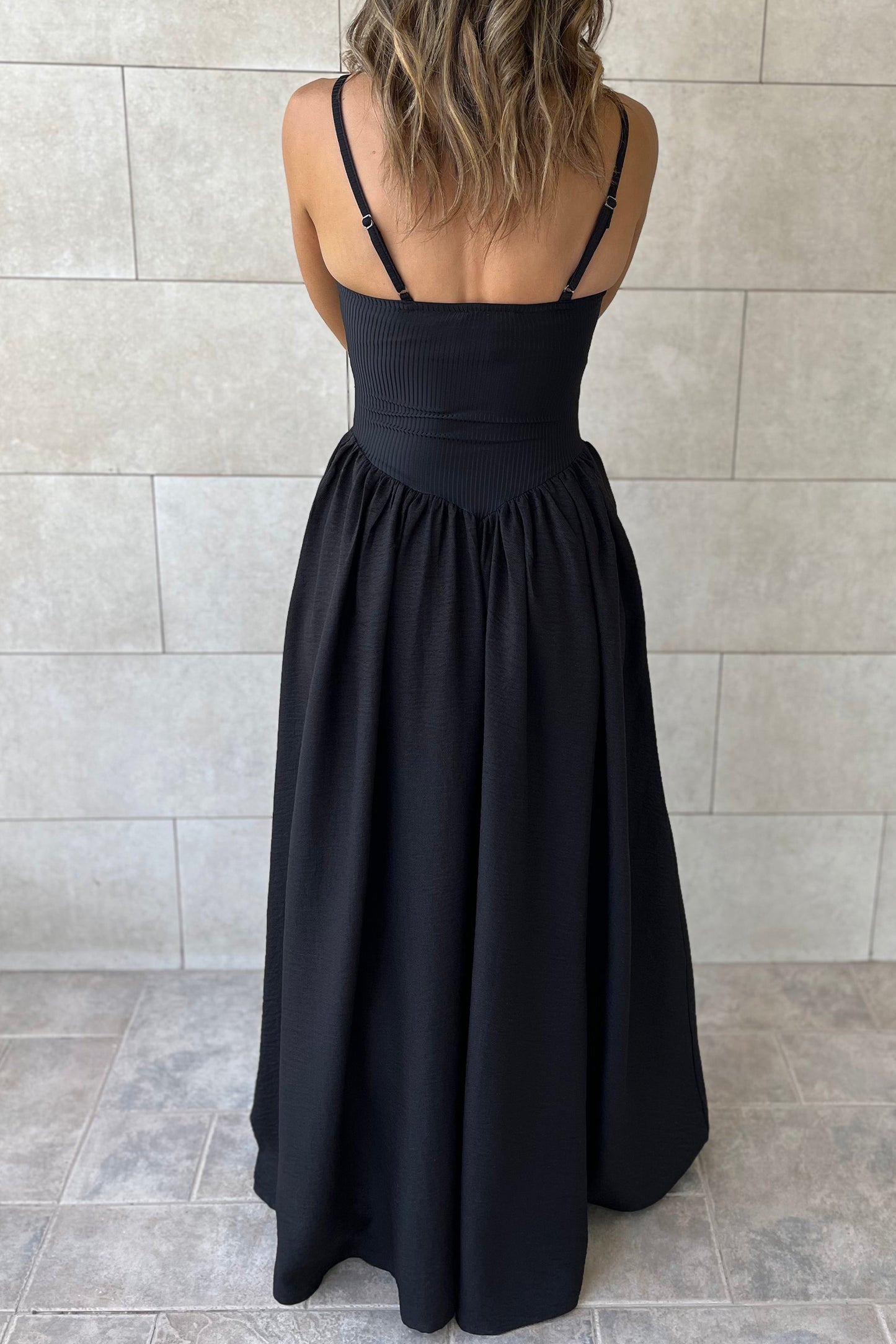 Midnight Grace Maxi Dress