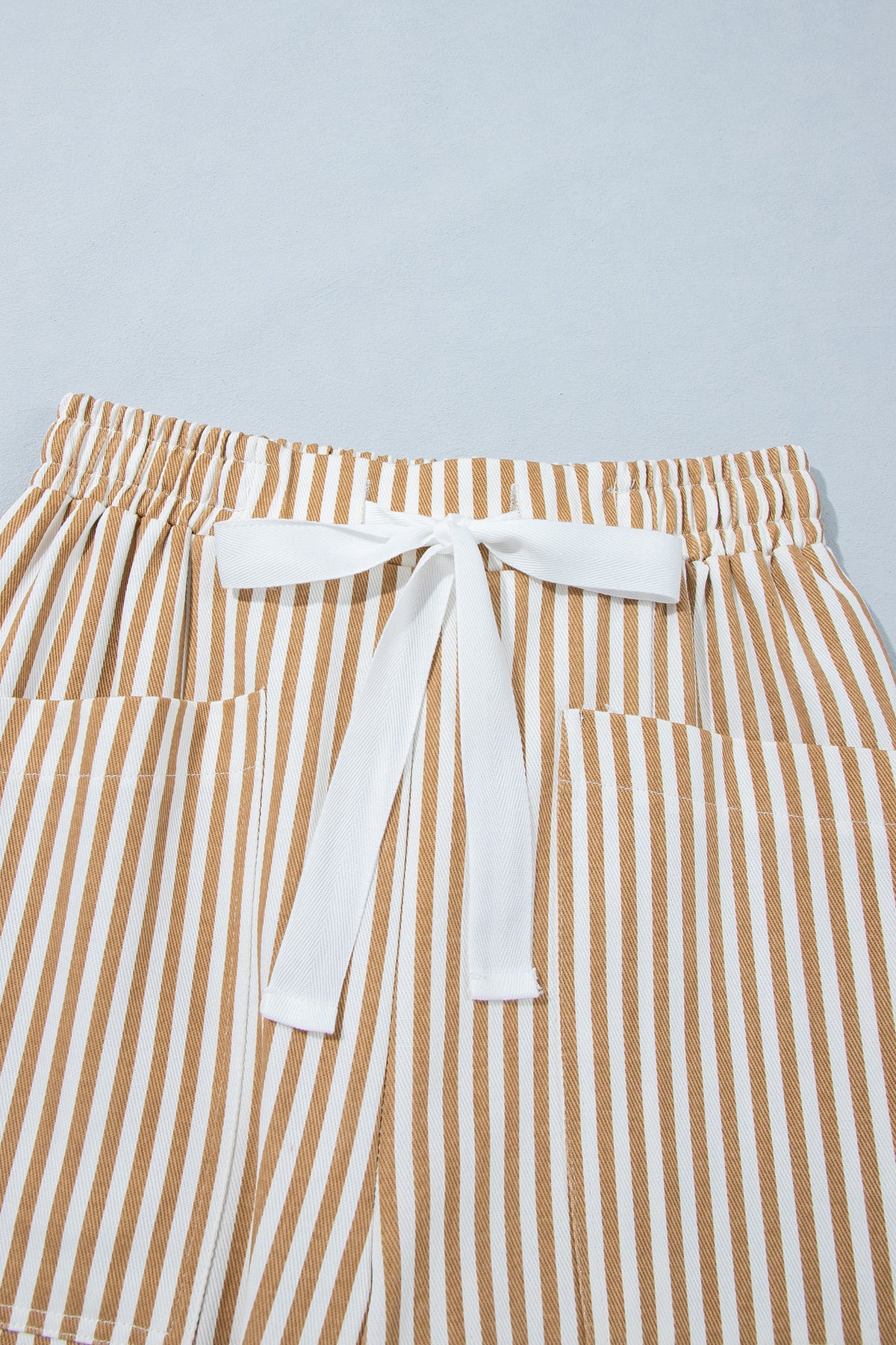 The Café Stripe Wide Leg Pants