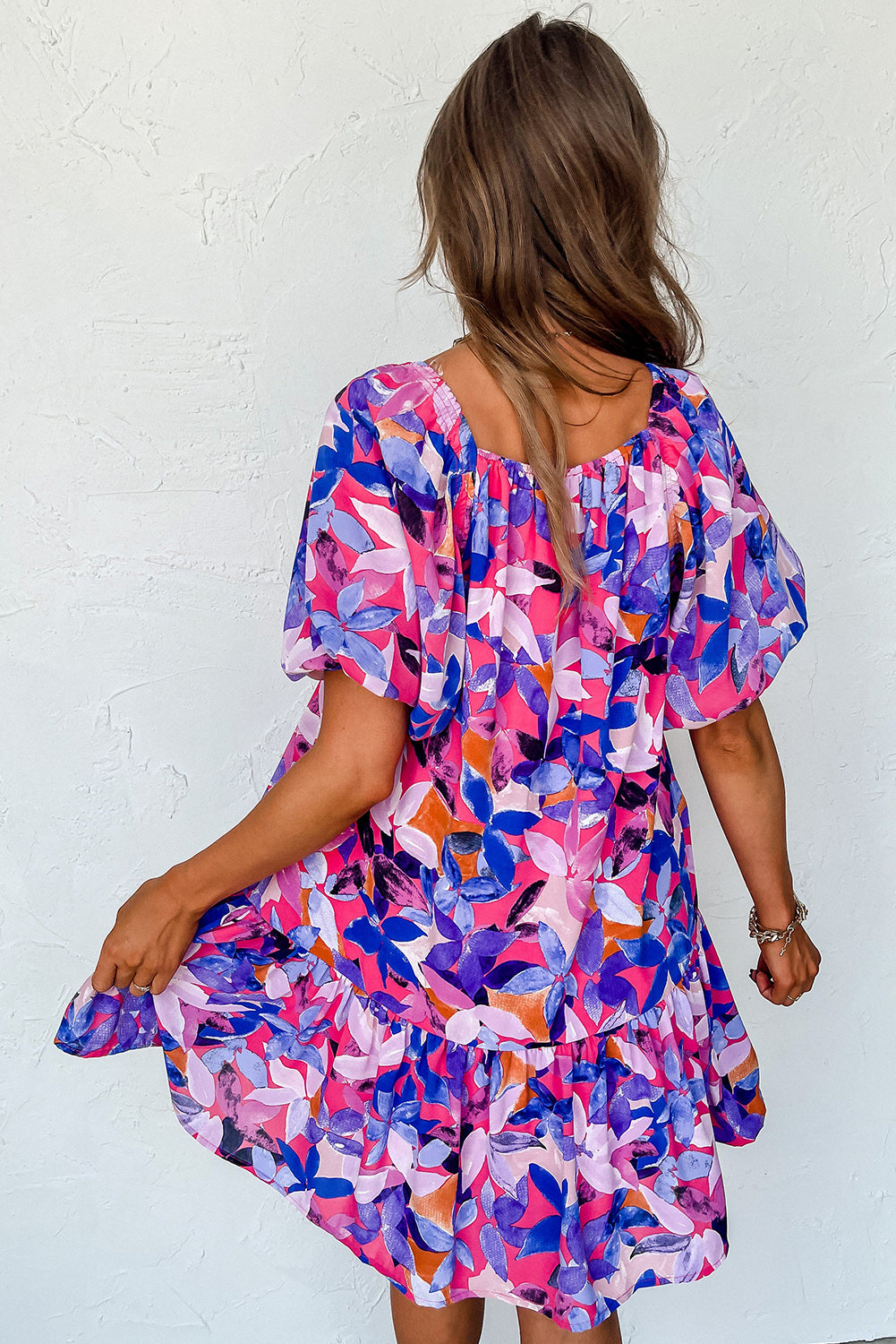 The Petal Pop Tiered Dress