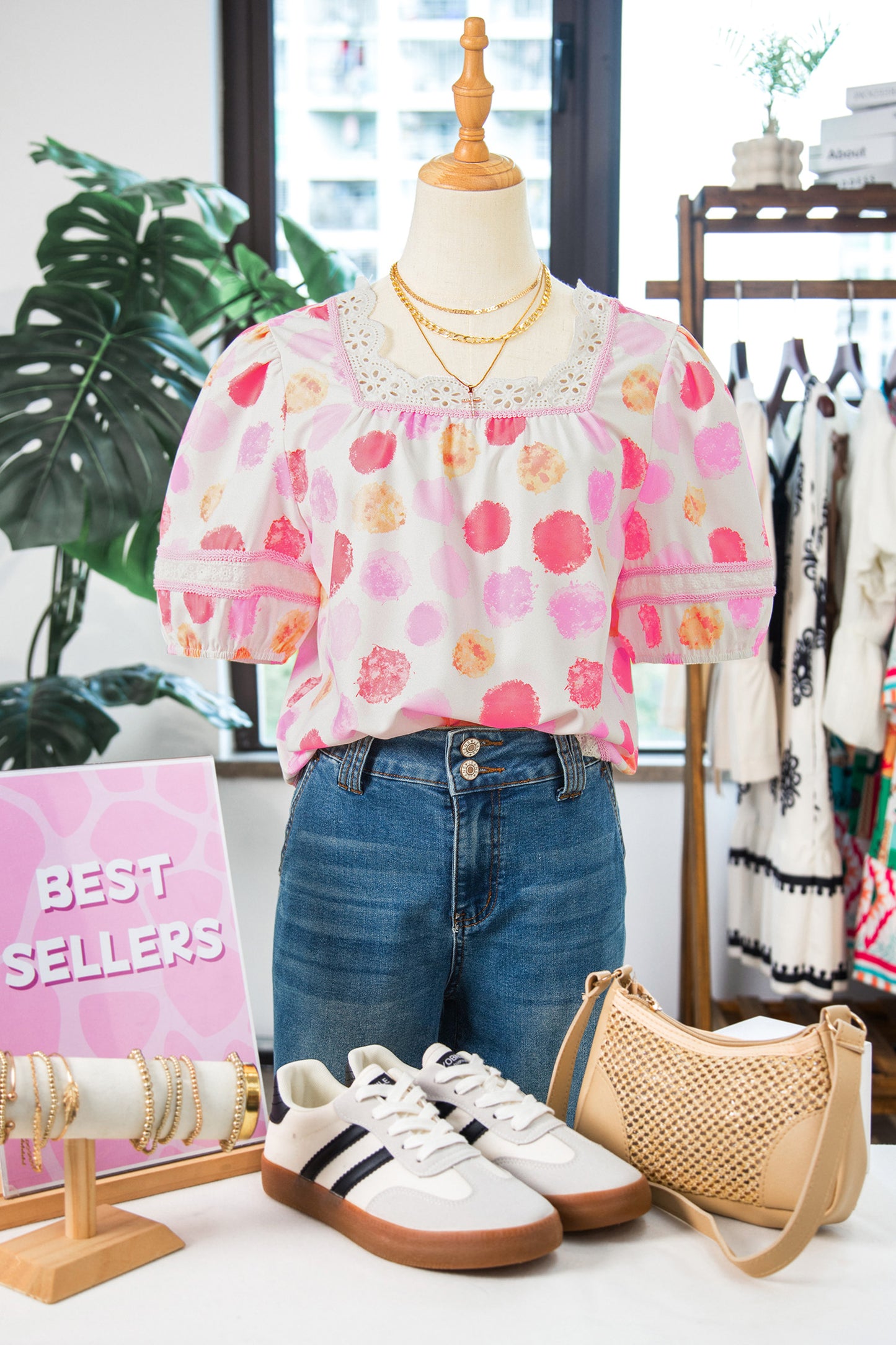 Cotton Candy Sketch Blouse