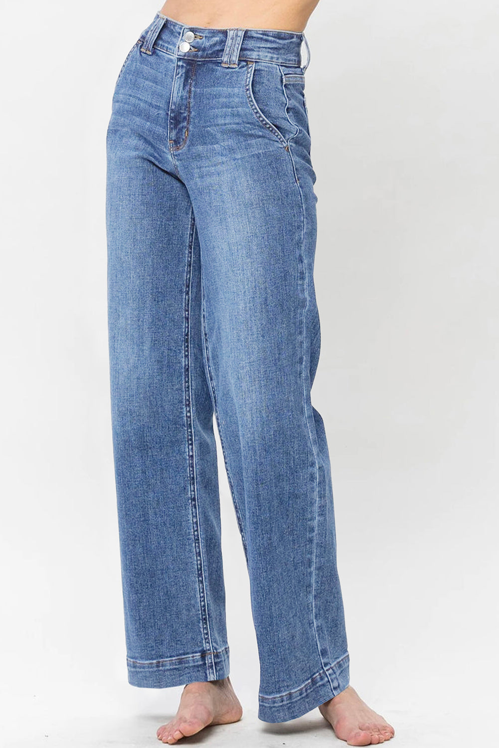 Ridgeview High-Rise Wide Leg Jeans