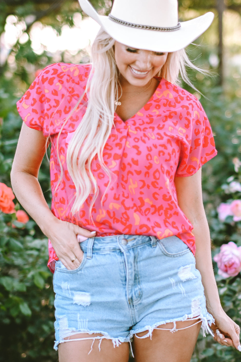 The Wild Flame Blouse