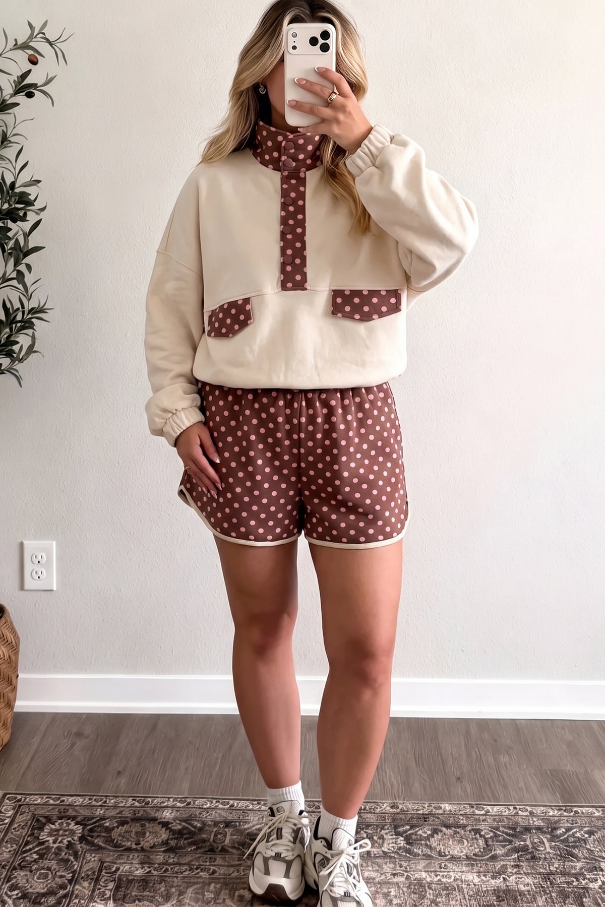 The Cocoa Dot Lounge Set