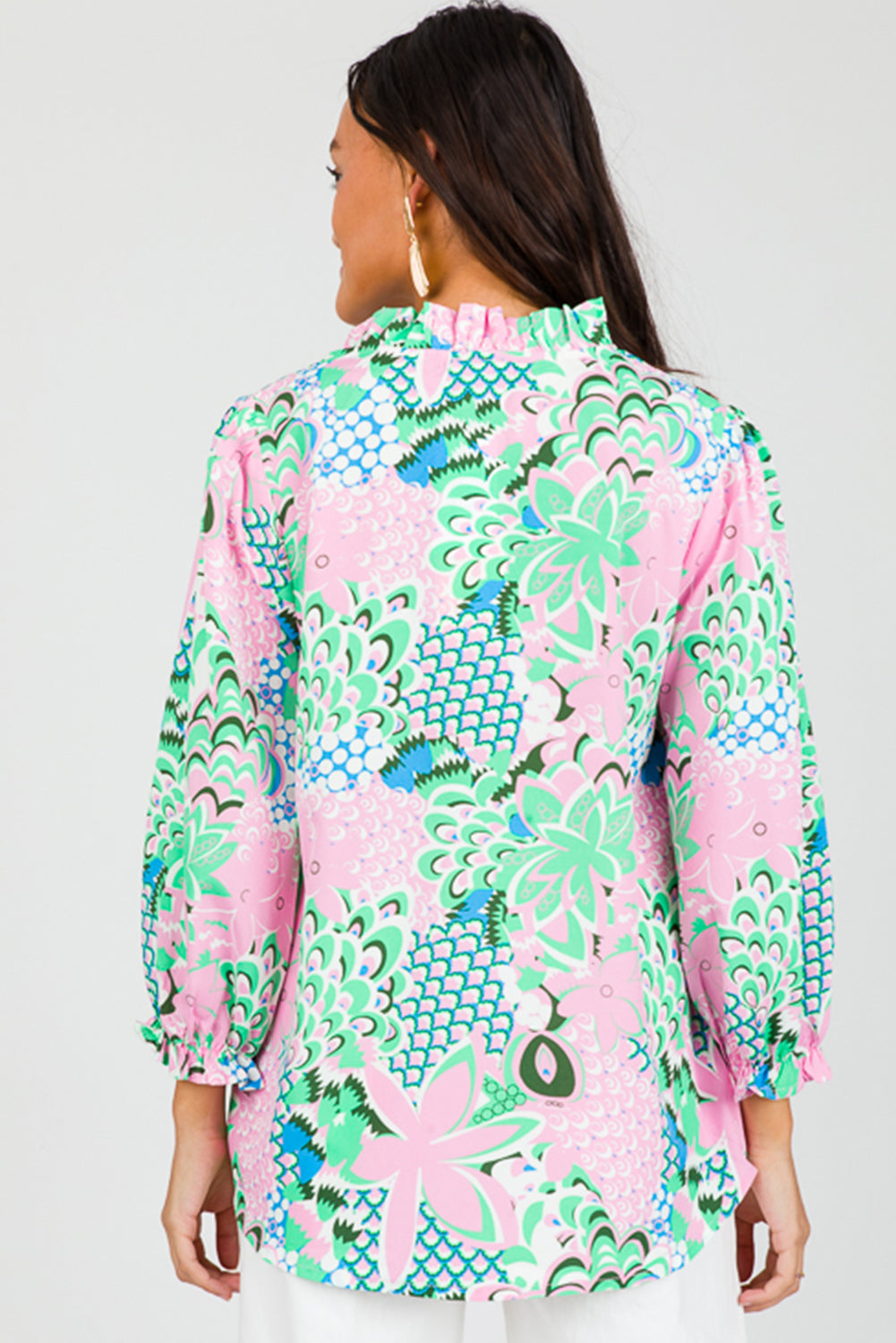 The Palm Springs Patchwork Blouse