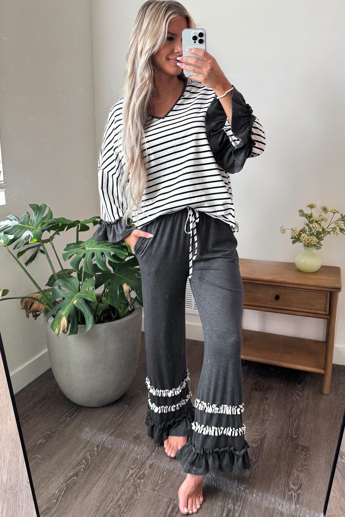 The Café Ruffle Lounge Set