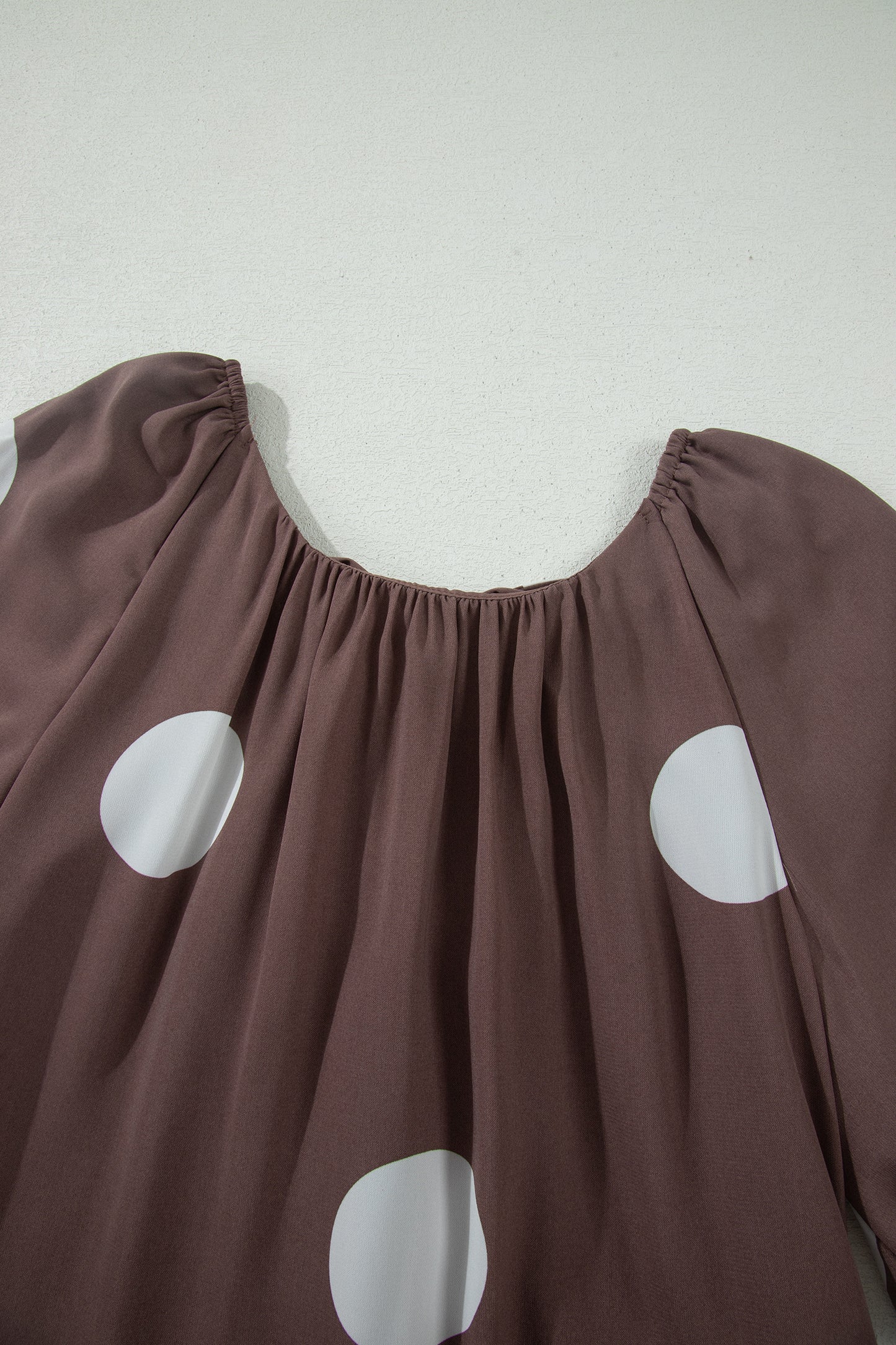 Mocha Dot Darling Dress