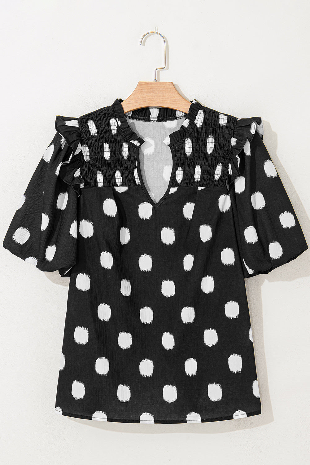 City Chic Dot Blouse