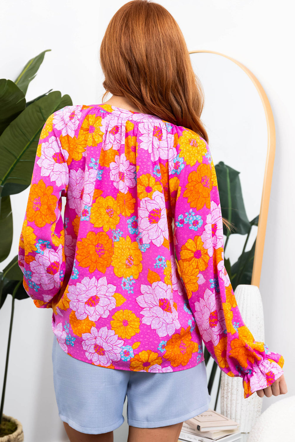The Sunset Garden Blouse