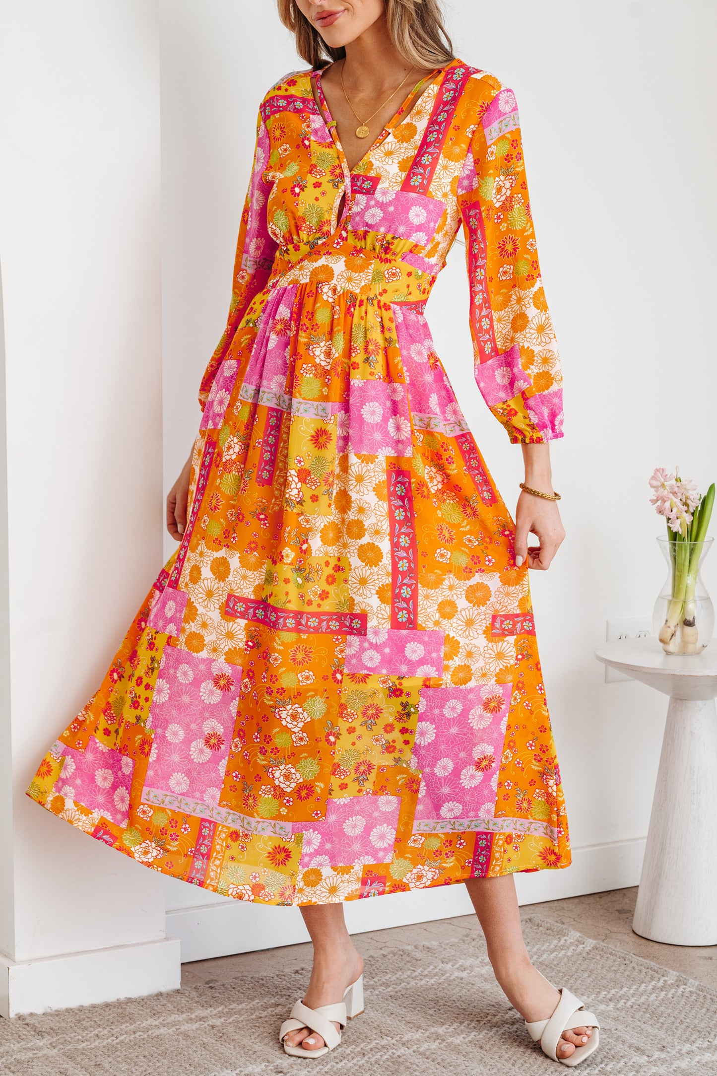 Marigold Patchwork Maxi