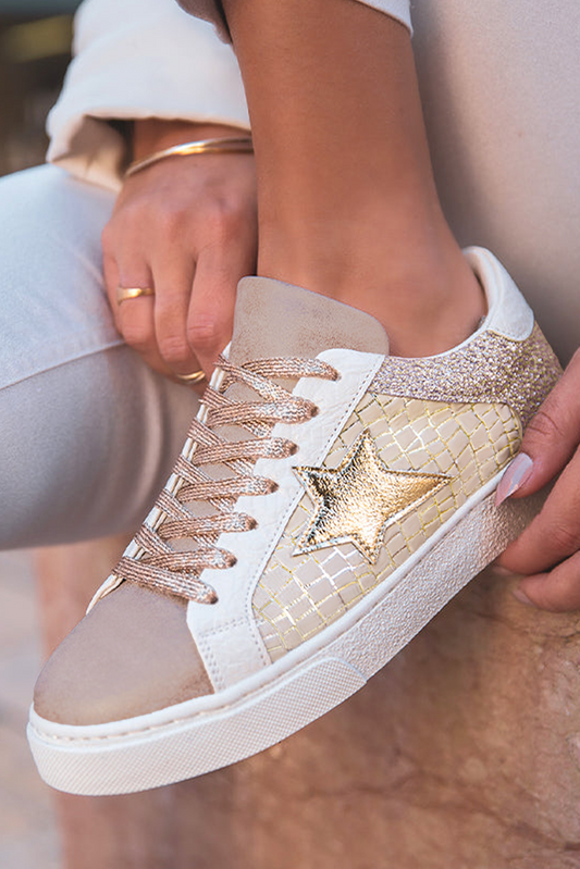Golden Hour Glam Sneakers