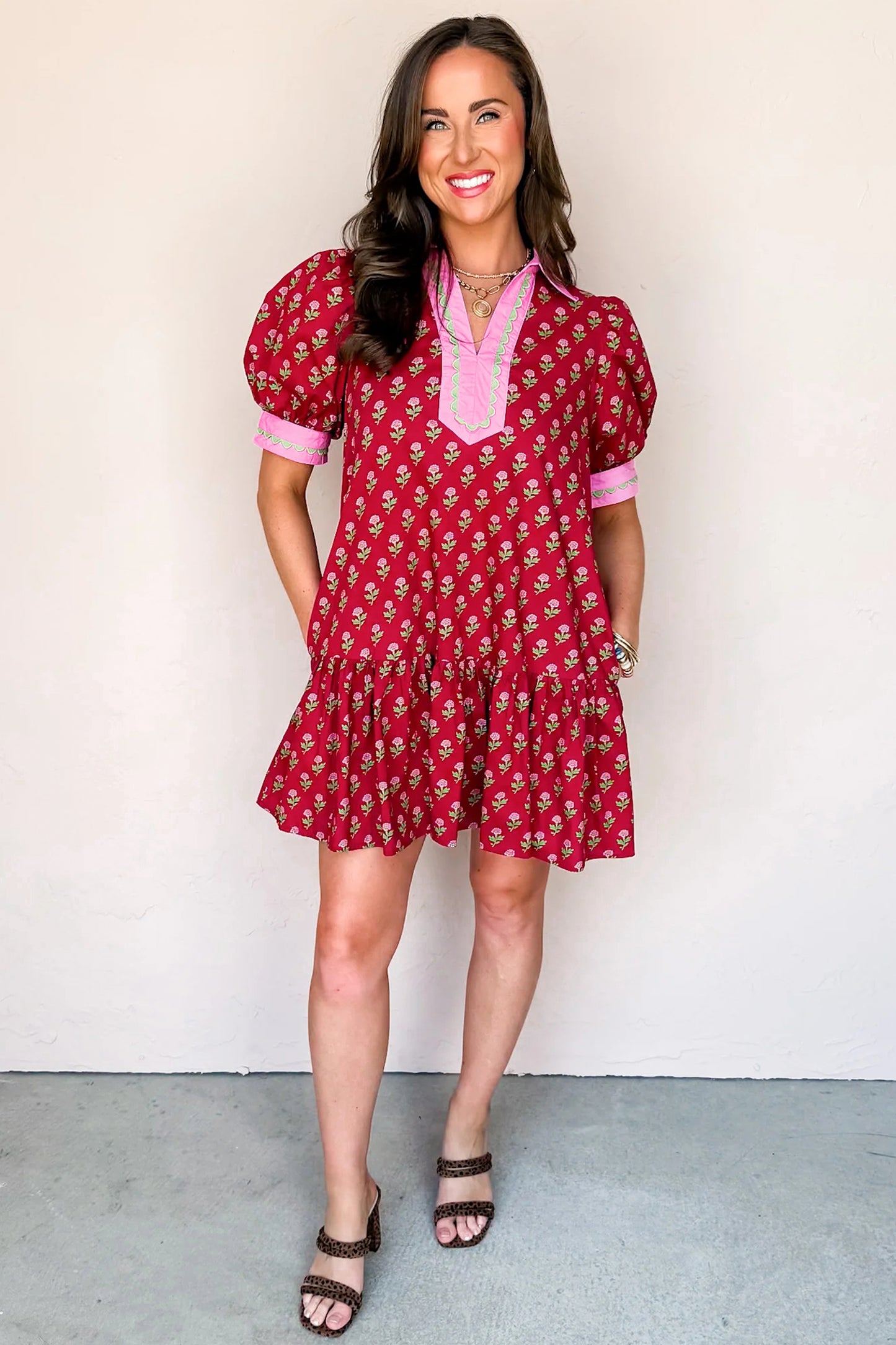 The Rosé Garden Dress