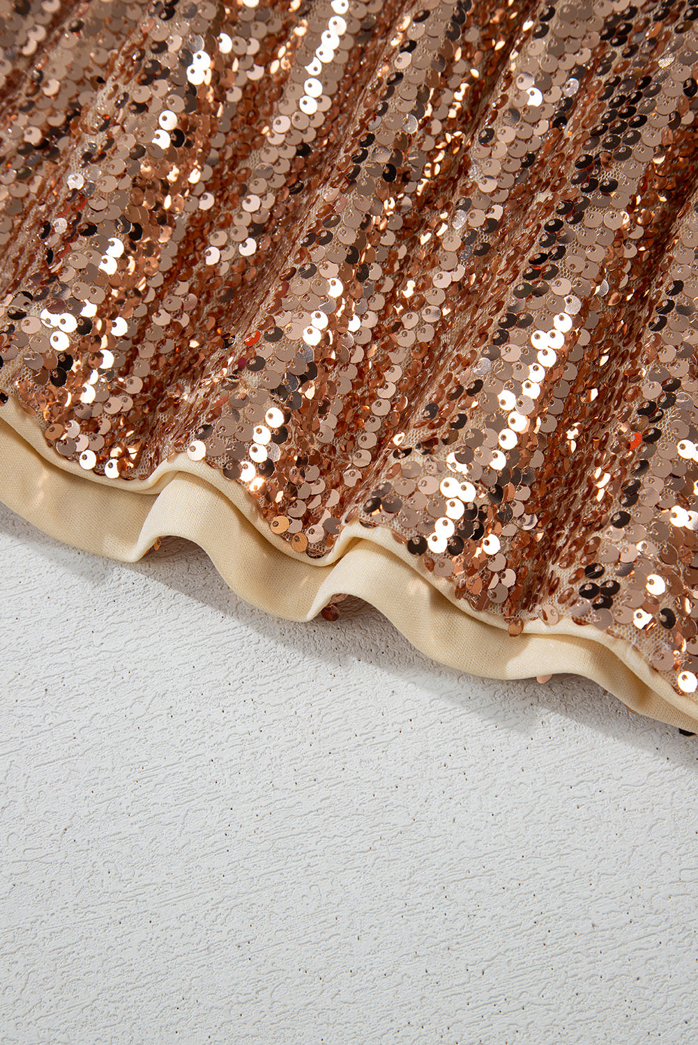 Rosé Luxe Sequin Mini