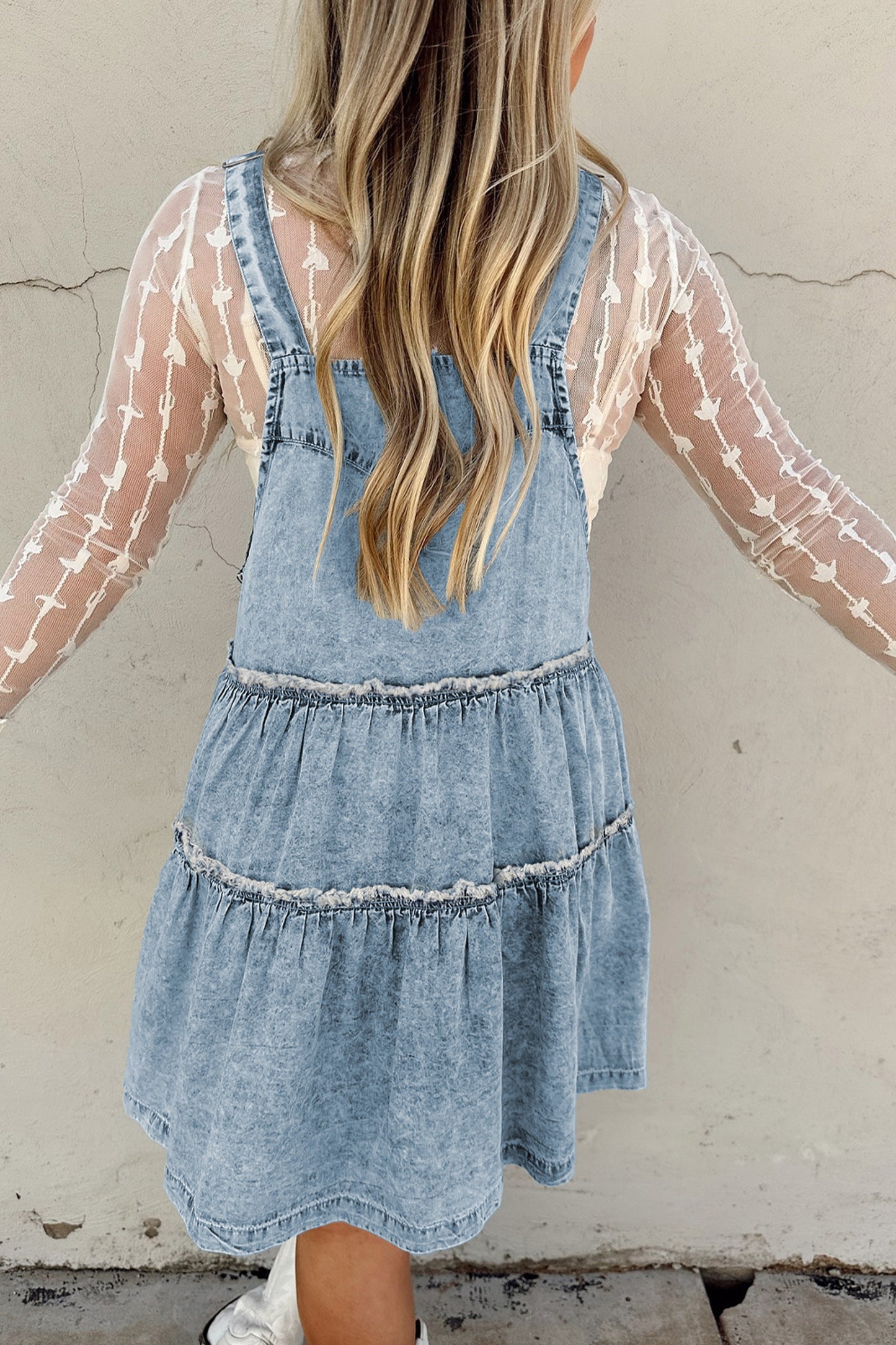 Bluebell Meadow Denim Dress