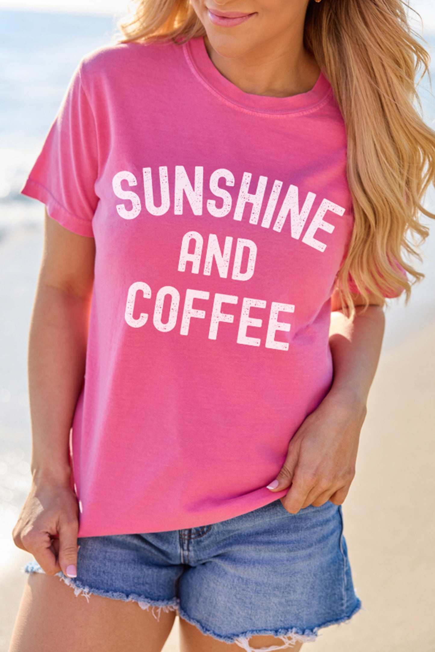 Sunshine & Coffee Graphic Tee