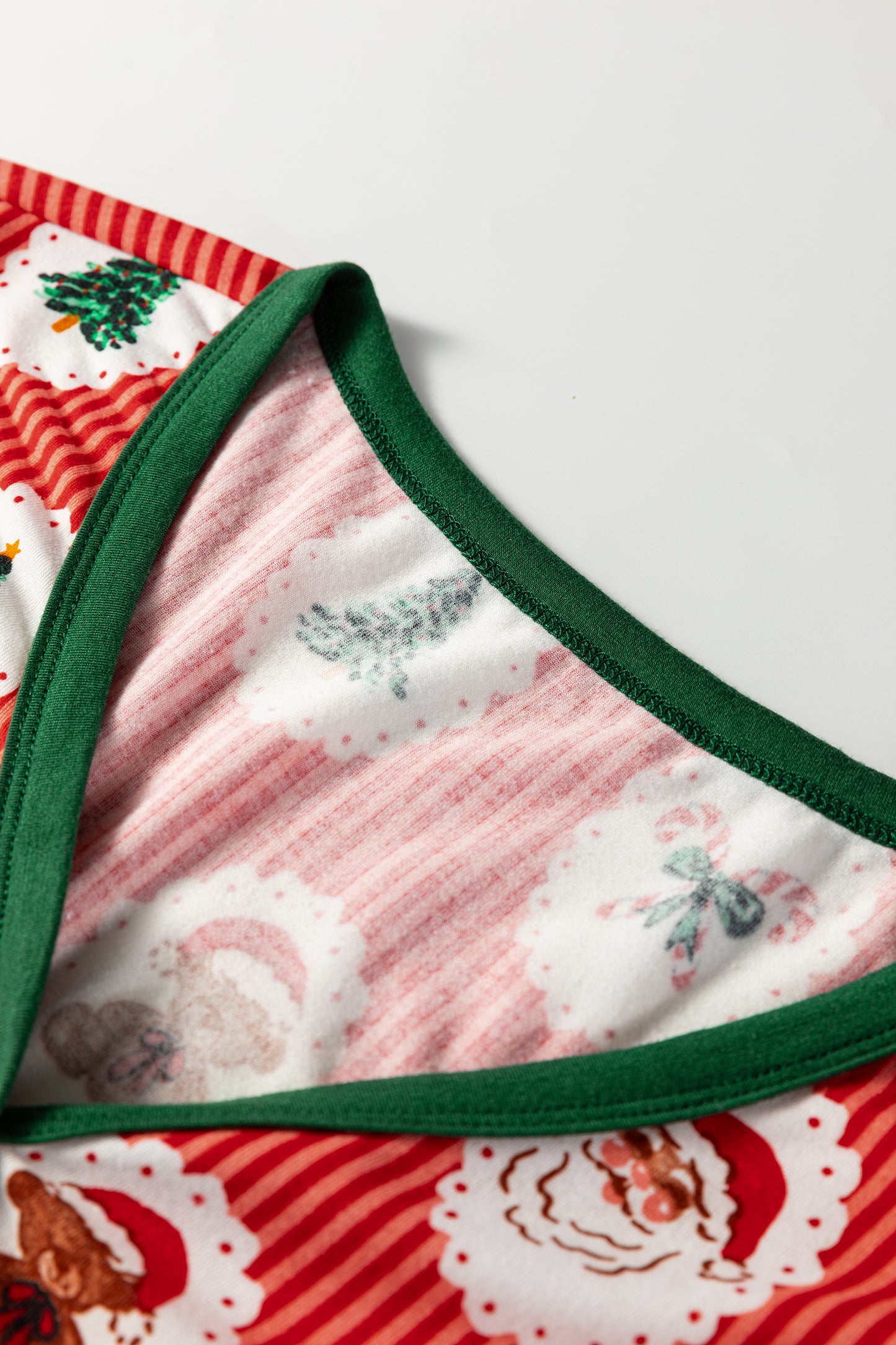 Red Stripe Christmas 2 Piece Lounge Set