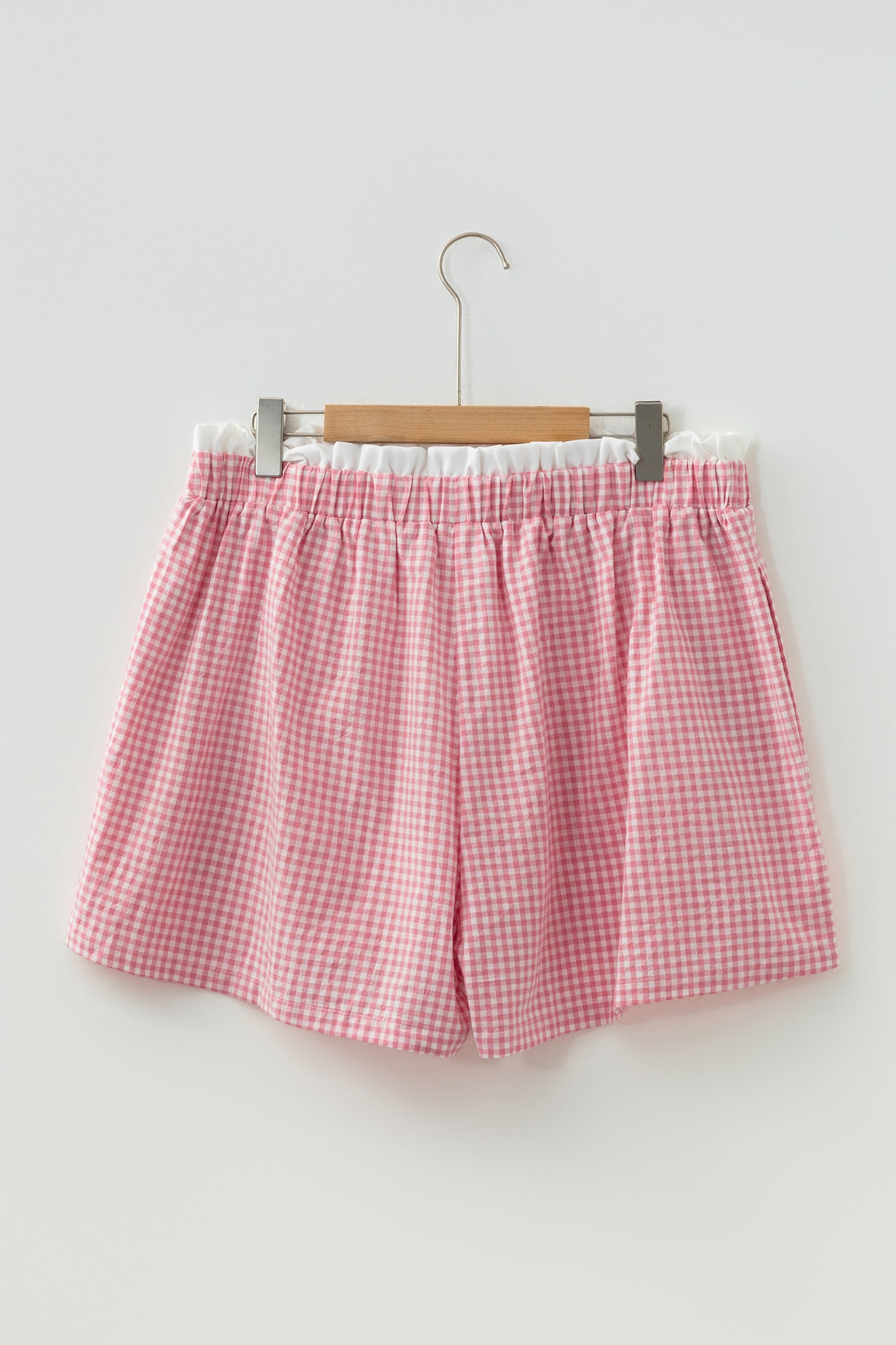 Pink Picnic Gingham Shorts