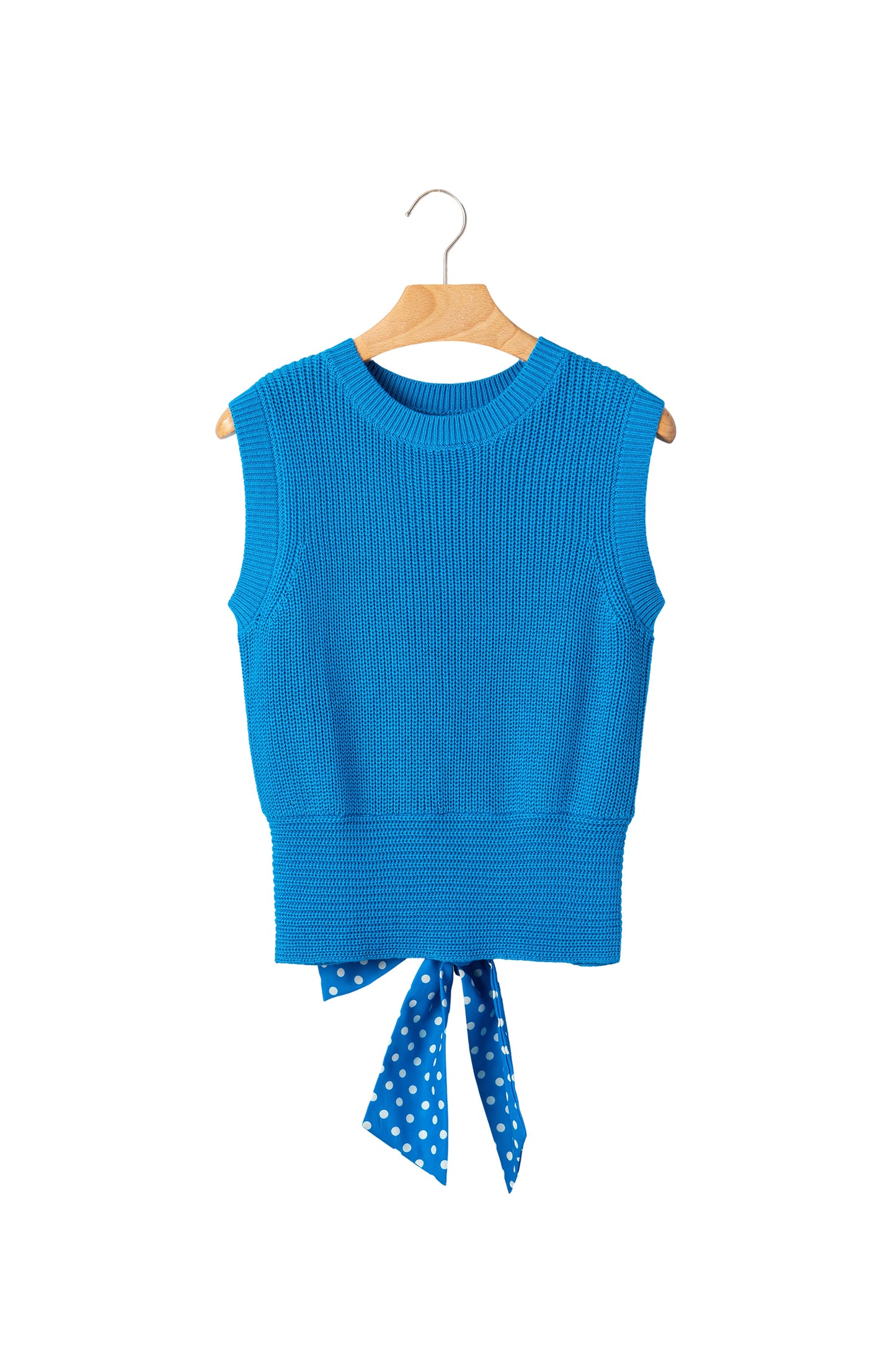 Blue Skies Bow Knit