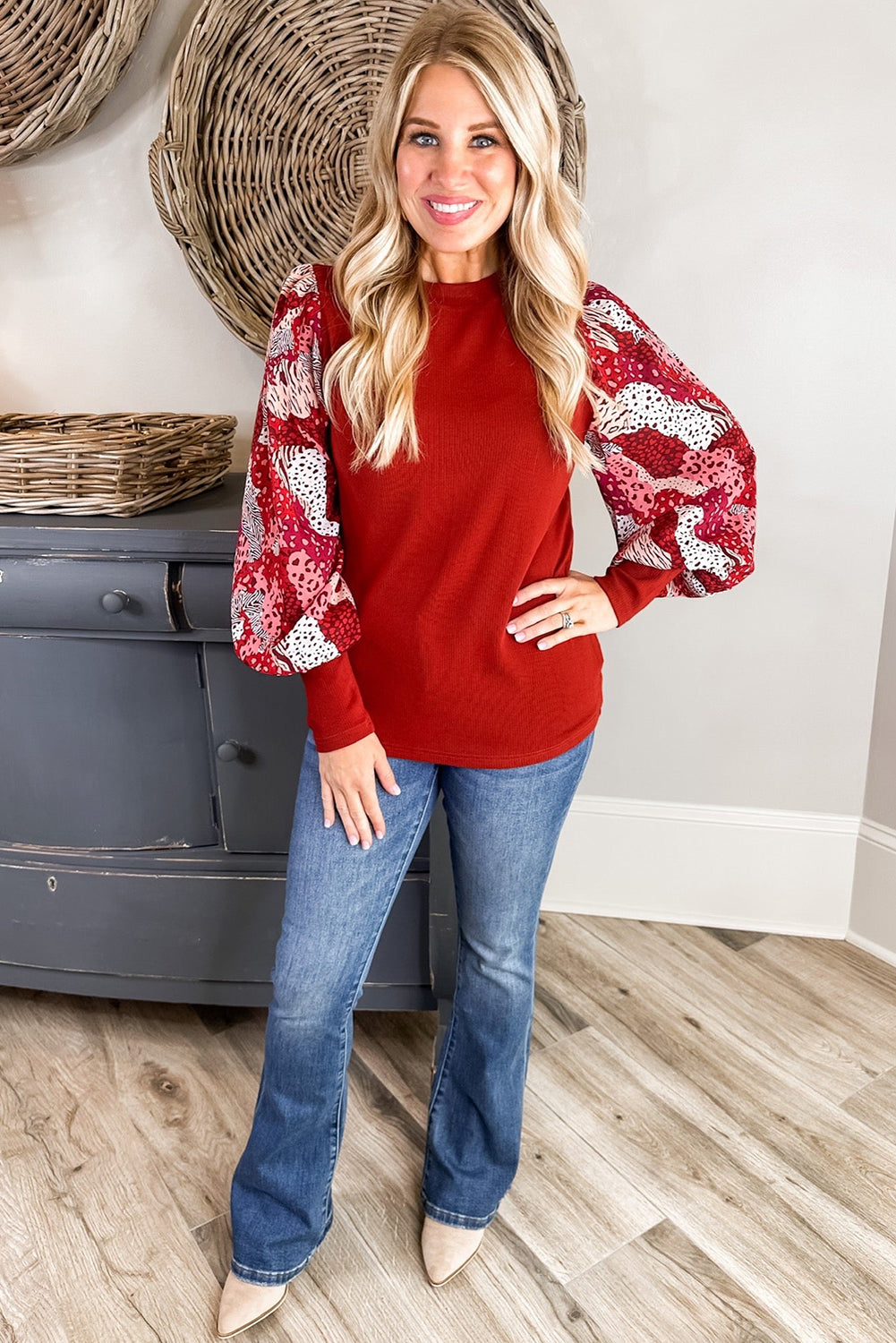 The Ruby Romance Sleeve Top